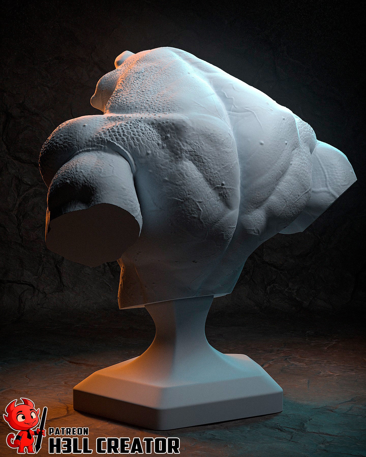 Zitz from Battletoads by h3ll creator | High Quality Resin Print | Painted Commissions available! - Sephiknot