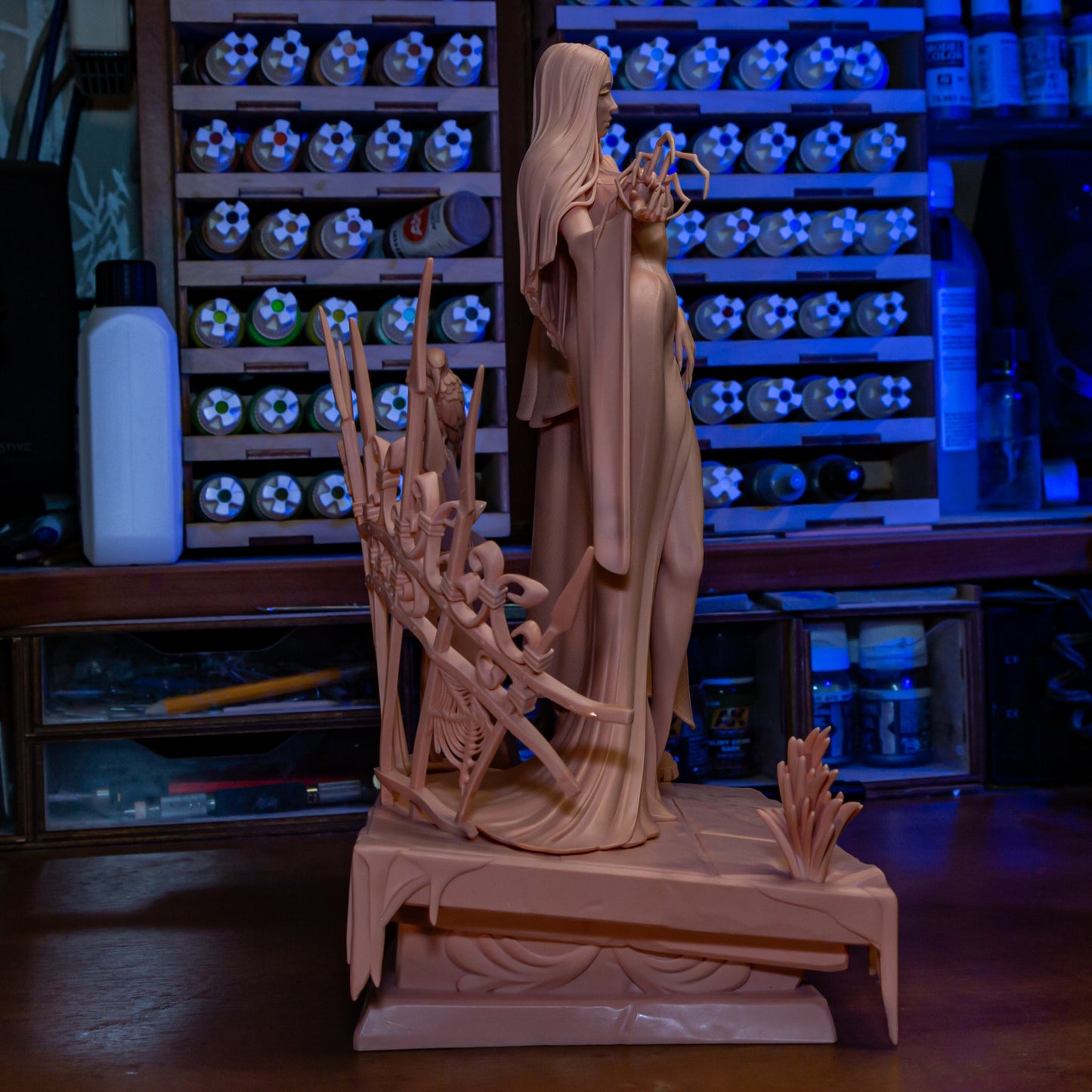 Wednesday and Morticia from Adams Family Fan-Made Model by Bulkamancer