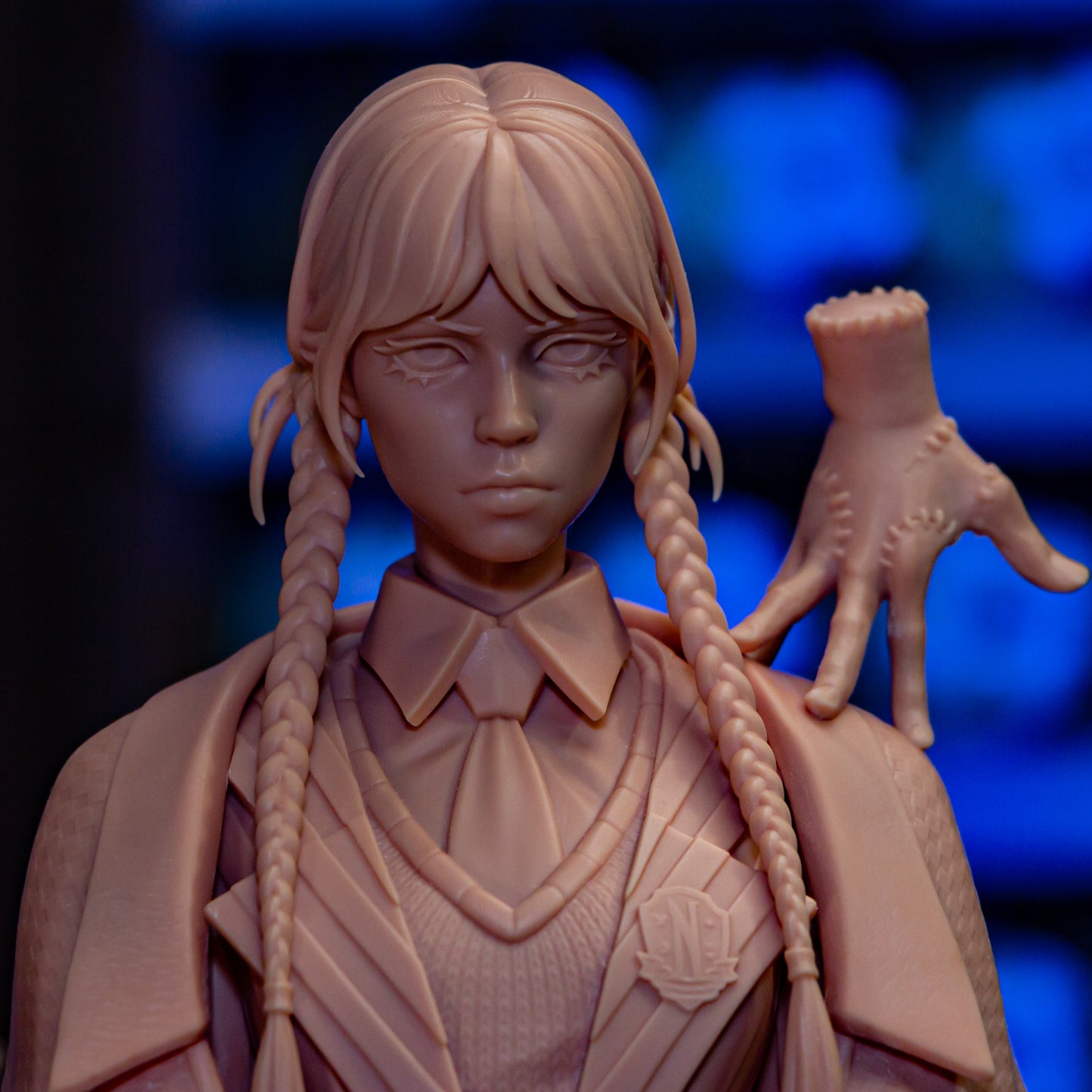 Wednesday and Morticia from Adams Family Fan-Made Model by Bulkamancer