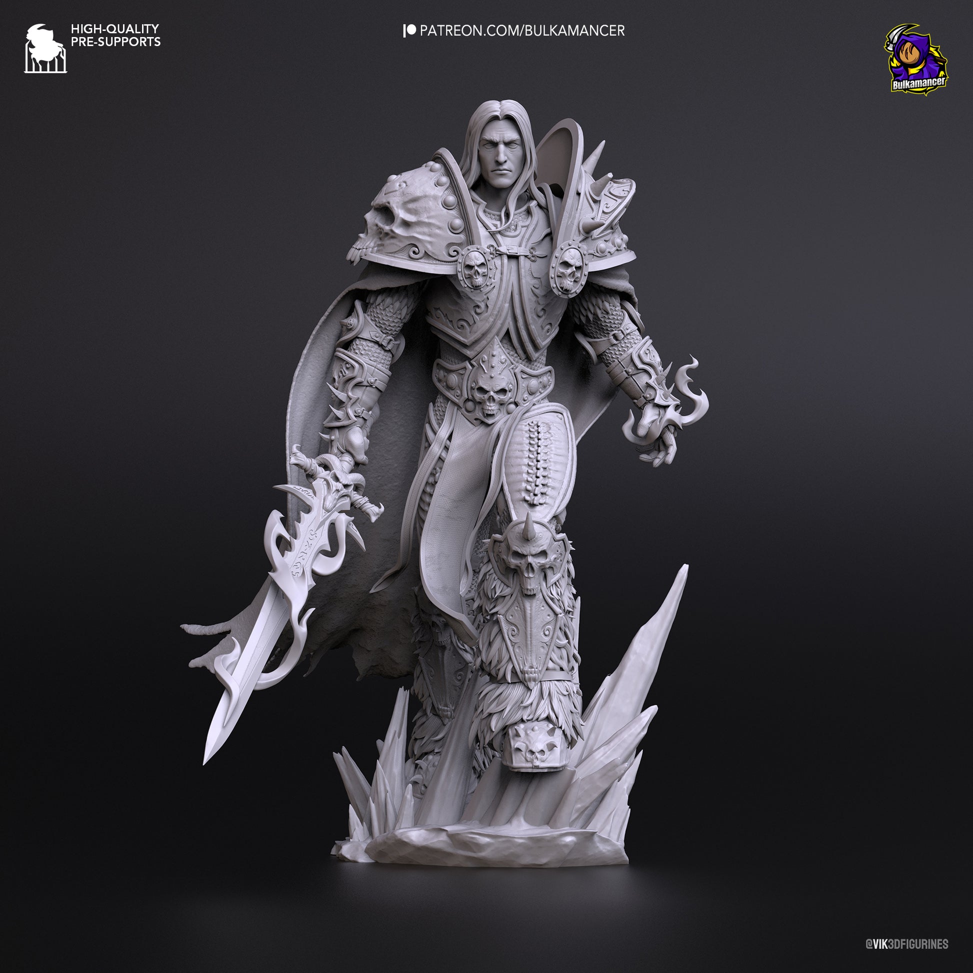 Arthas Garage Kit | Fanmade Model by Bulkamancer | 3D Printed - Sephiknot