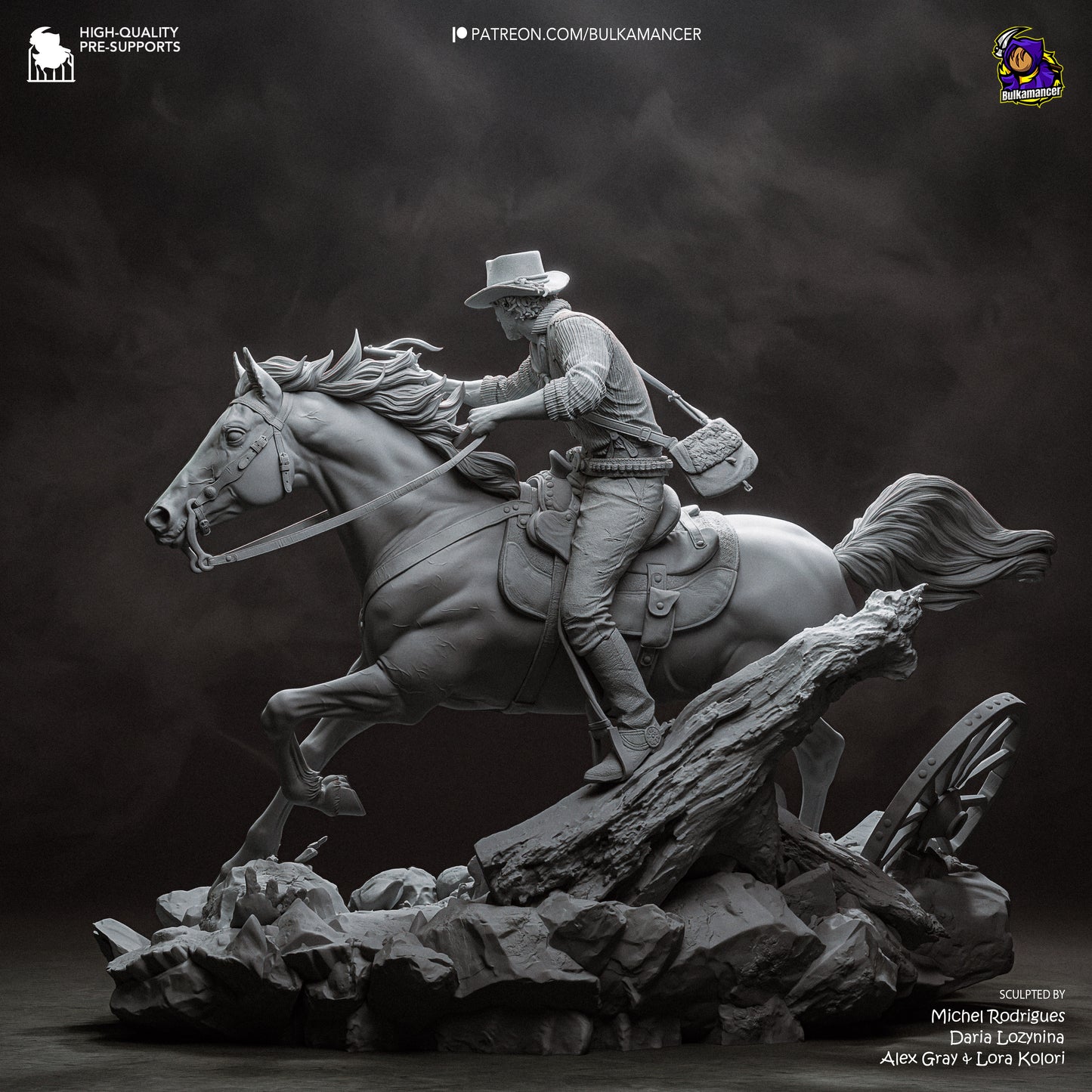 Arthur from Red Dead Redemption 2 by Bulkamancer | High Quality Resin Print | Painted Commissions available! - Sephiknot