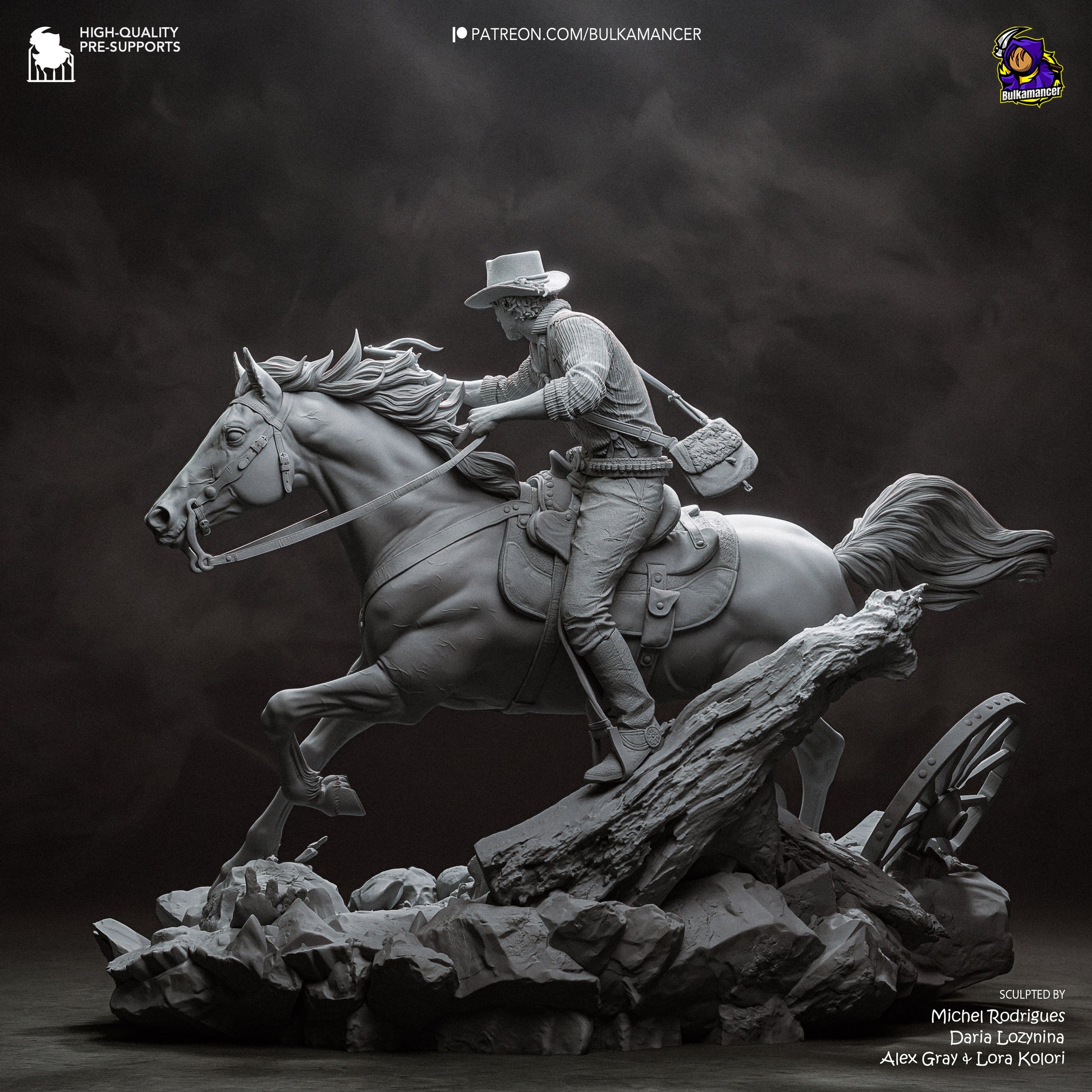 Arthur from Red Dead Redemption 2 by Bulkamancer | High Quality Resin Print | Painted Commissions available! - Sephiknot