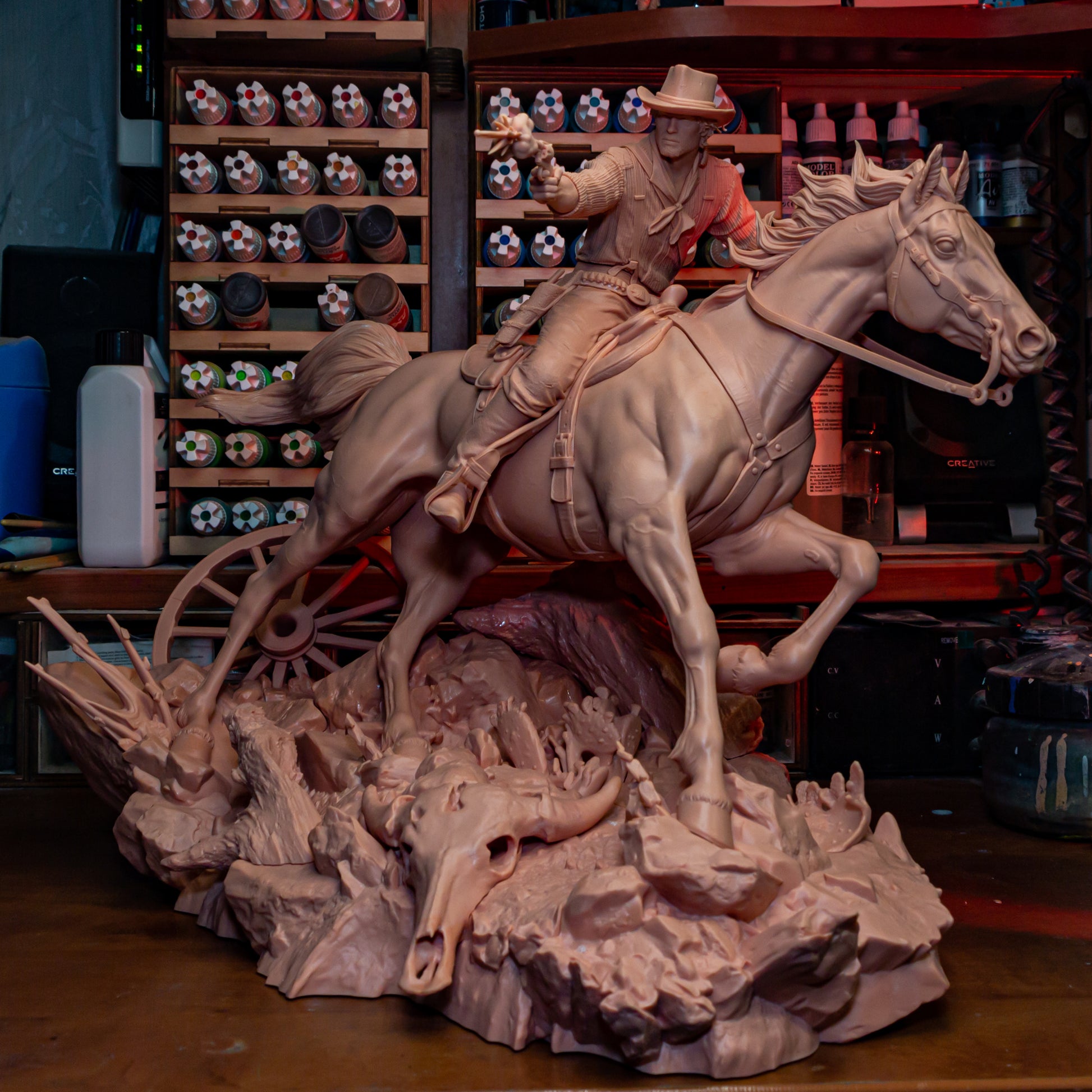 Arthur from Red Dead Redemption 2 by Bulkamancer | High Quality Resin Print | Painted Commissions available! - Sephiknot