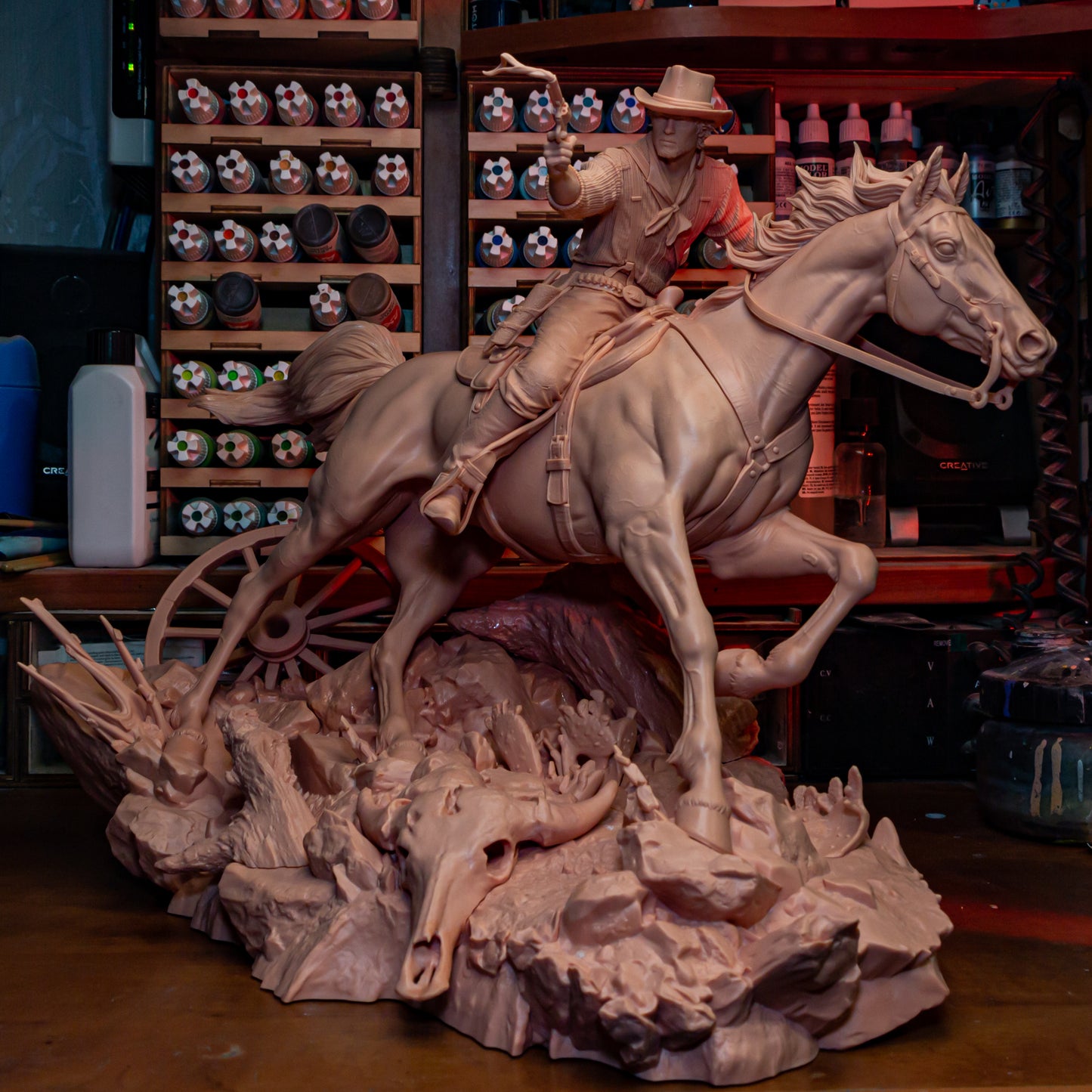 Arthur from Red Dead Redemption 2 by Bulkamancer | High Quality Resin Print | Painted Commissions available! - Sephiknot