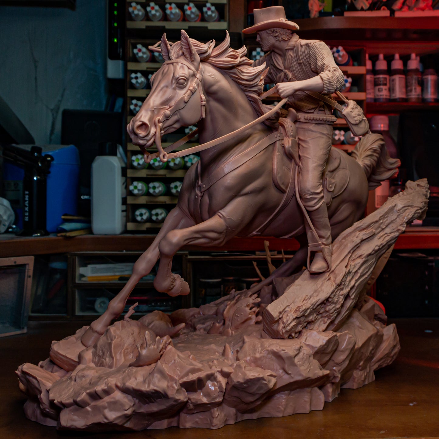 Arthur from Red Dead Redemption 2 by Bulkamancer | High Quality Resin Print | Painted Commissions available! - Sephiknot