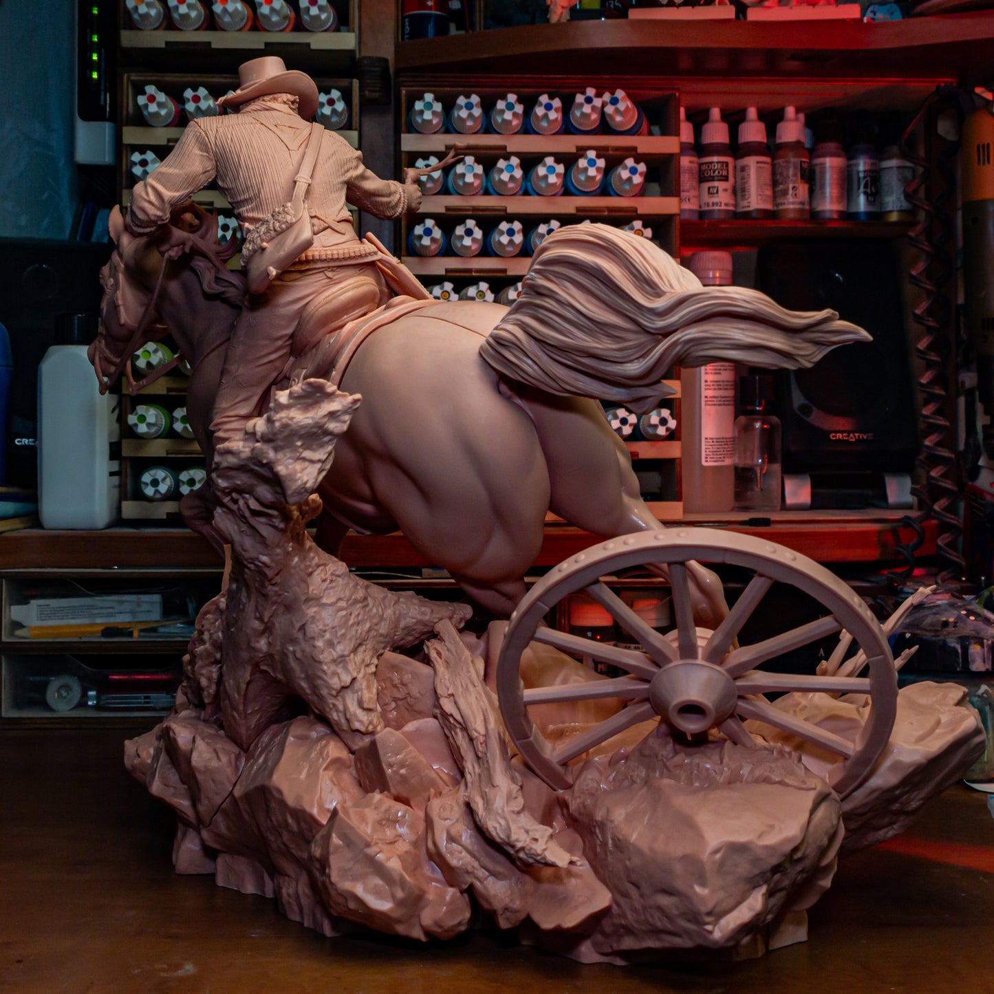Arthur from Red Dead Redemption 2 by Bulkamancer | High Quality Resin Print | Painted Commissions available! - Sephiknot