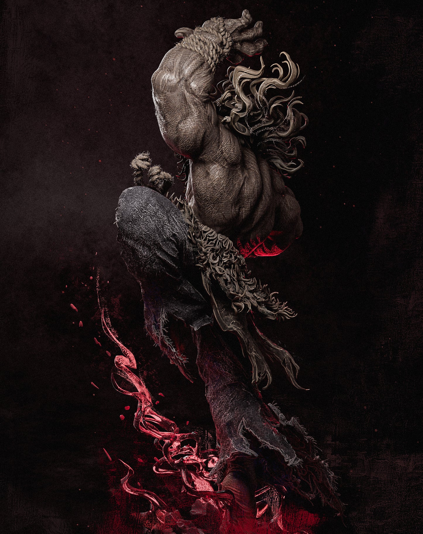 Akuma from Street Fighter by CA3D | High Quality Resin Print | Painted Commissions available! - Sephiknot
