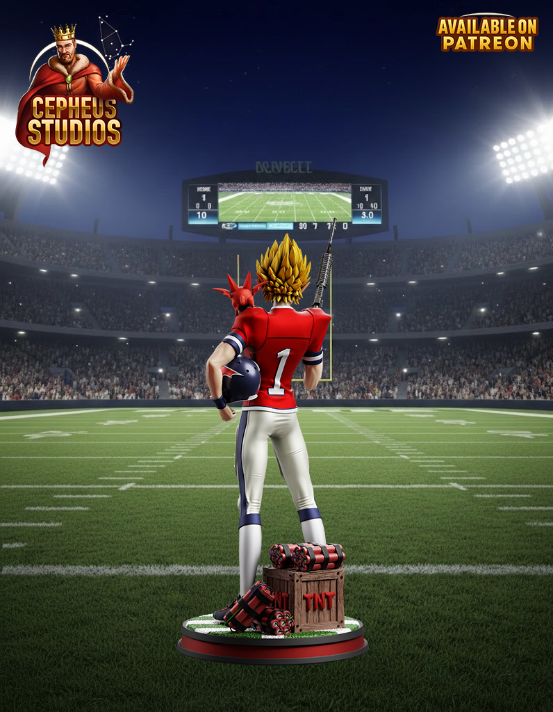 Hirumi Yoichi from Eyeshield 21 by Cepheus | High Quality Resin Print | Painted Commissions available! - Sephiknot