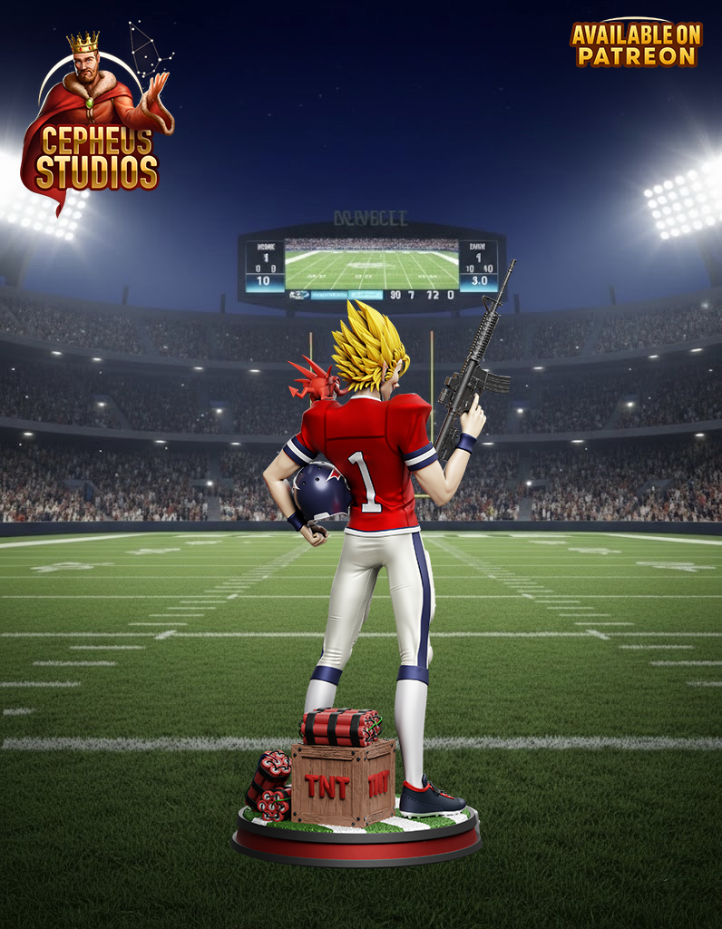 Hirumi Yoichi from Eyeshield 21 by Cepheus | High Quality Resin Print | Painted Commissions available! - Sephiknot