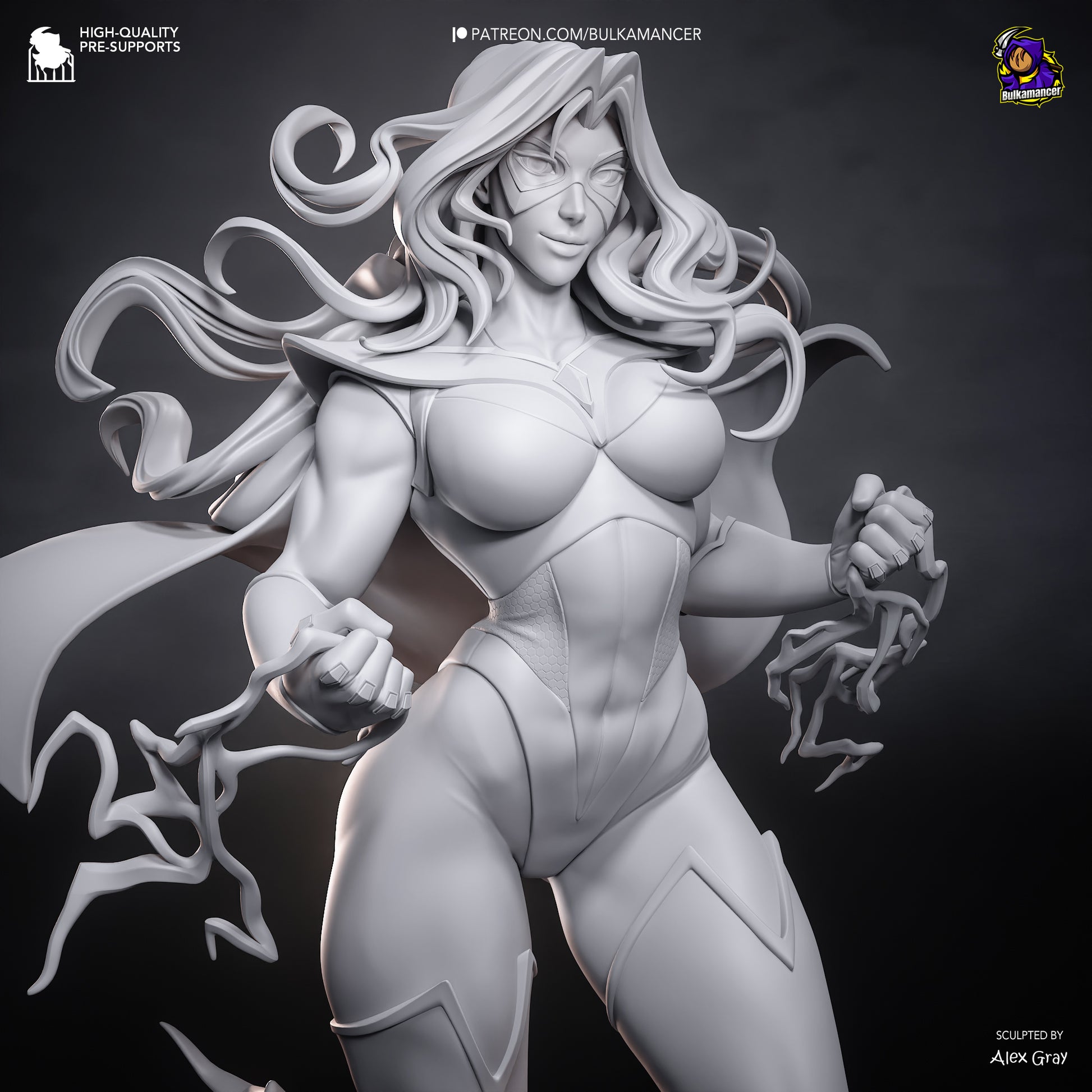 Blonde Blazer from Dispatch by Bulkamancer | High Quality Resin Print | Painted Commissions available! - Sephiknot