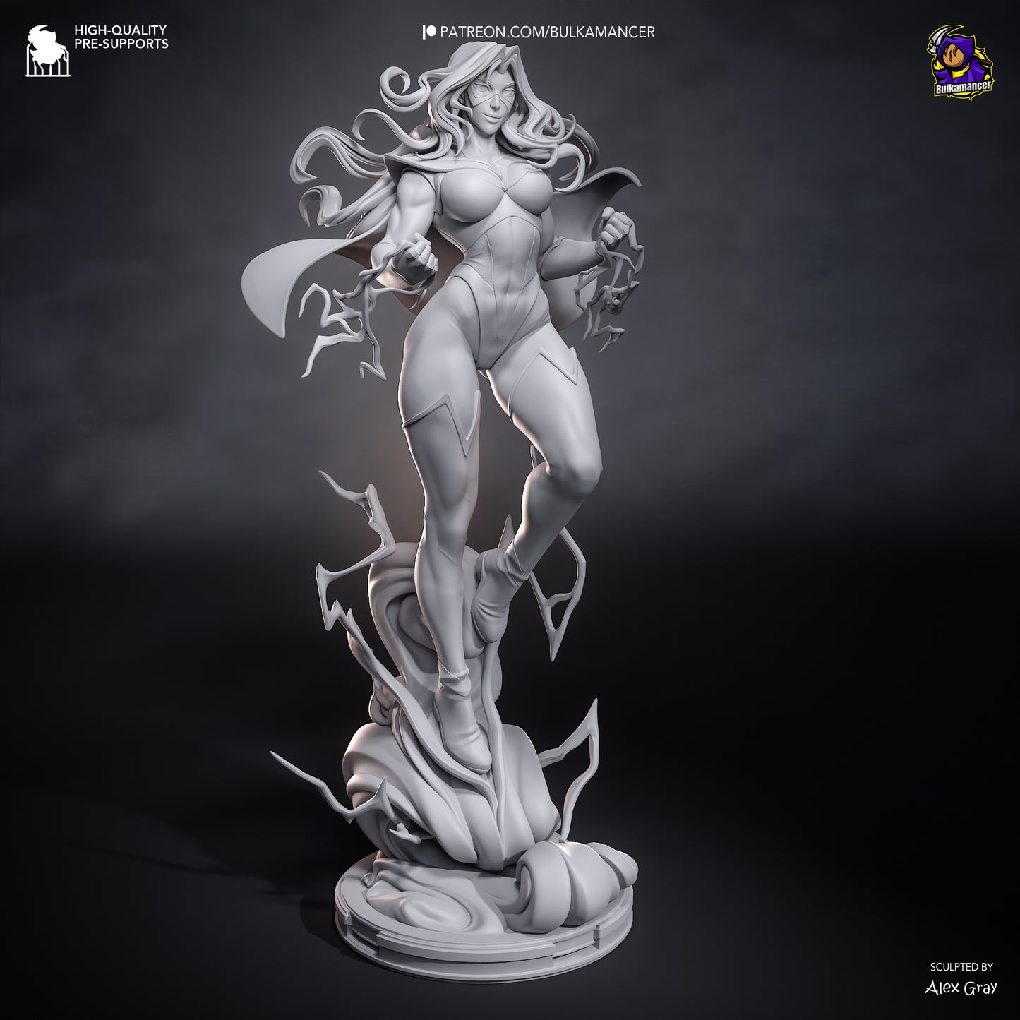 Blonde Blazer from Dispatch by Bulkamancer | High Quality Resin Print | Painted Commissions available! - Sephiknot