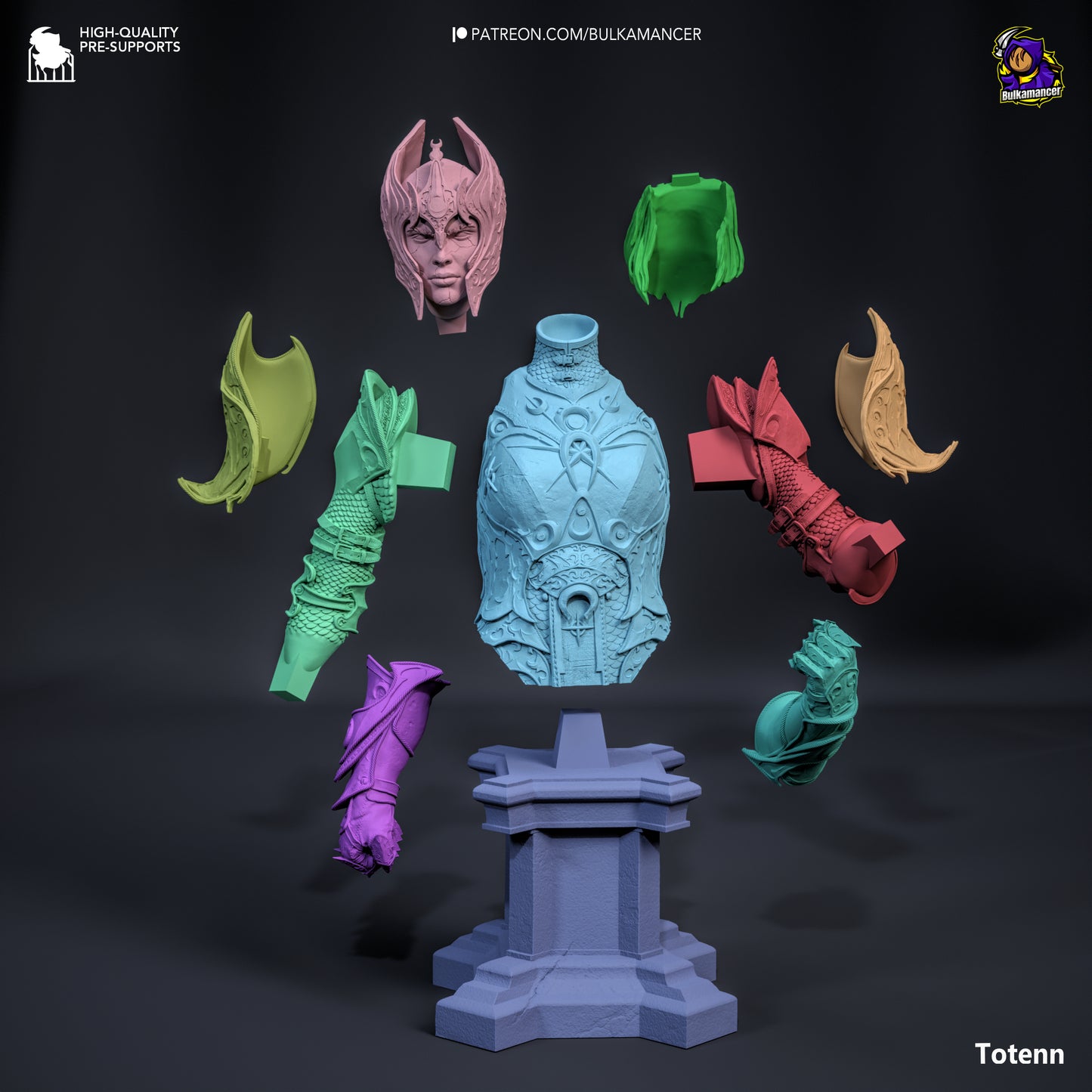 Dame Aylin Garage Kit | Fanmade Model by Bulkamancer | 3D Printed - Sephiknot