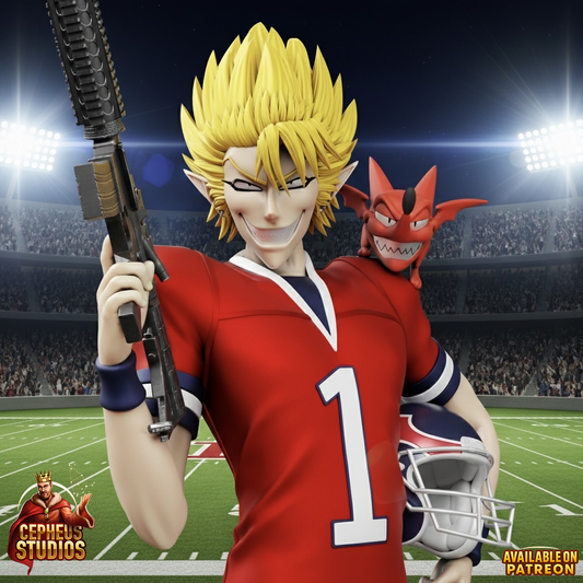 Hirumi Yoichi from Eyeshield 21 by Cepheus | High Quality Resin Print | Painted Commissions available! - Sephiknot