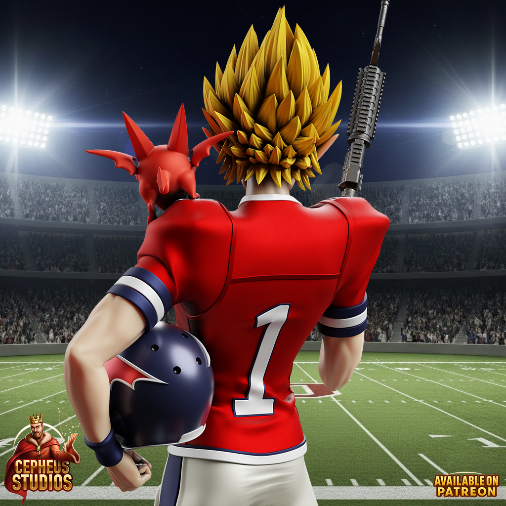 Hirumi Yoichi from Eyeshield 21 by Cepheus | High Quality Resin Print | Painted Commissions available! - Sephiknot
