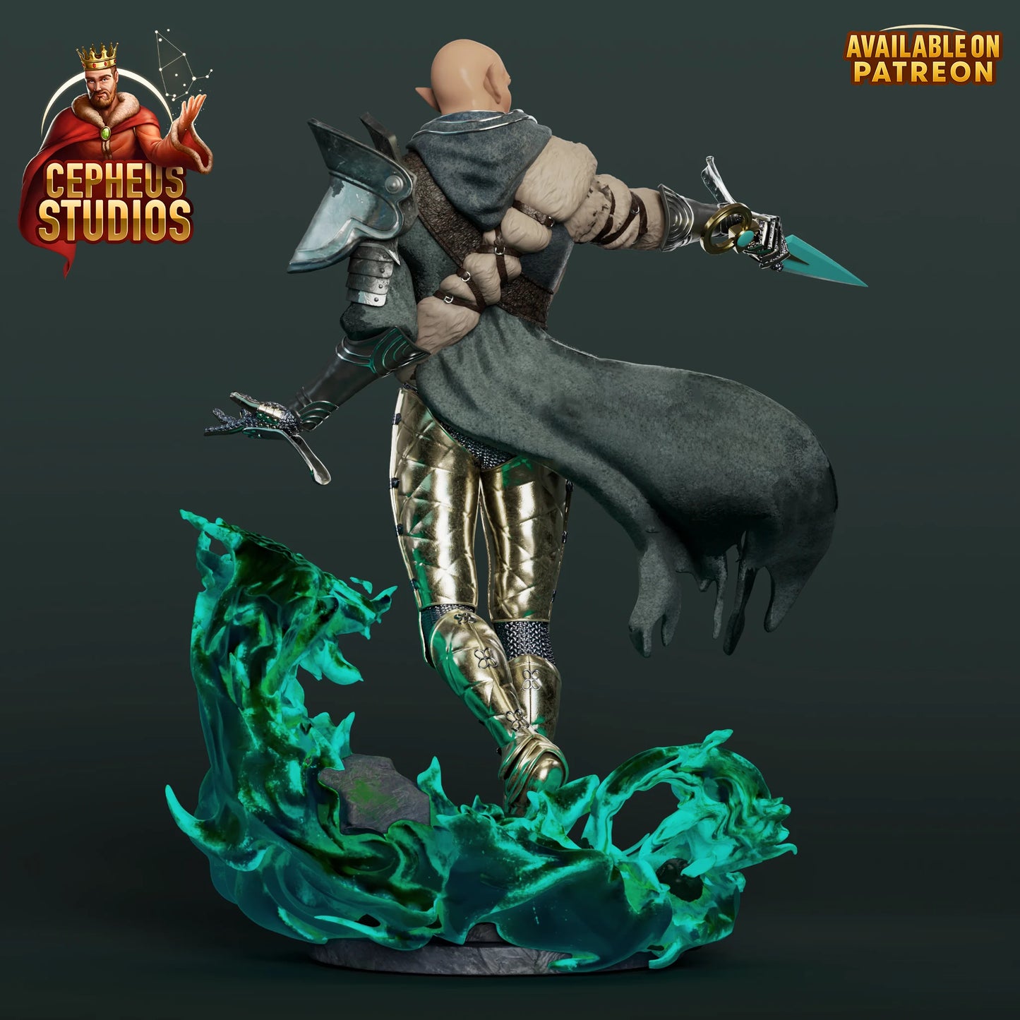 Solas by Cepheus | High Quality Resin Print | Painted Commissions available!