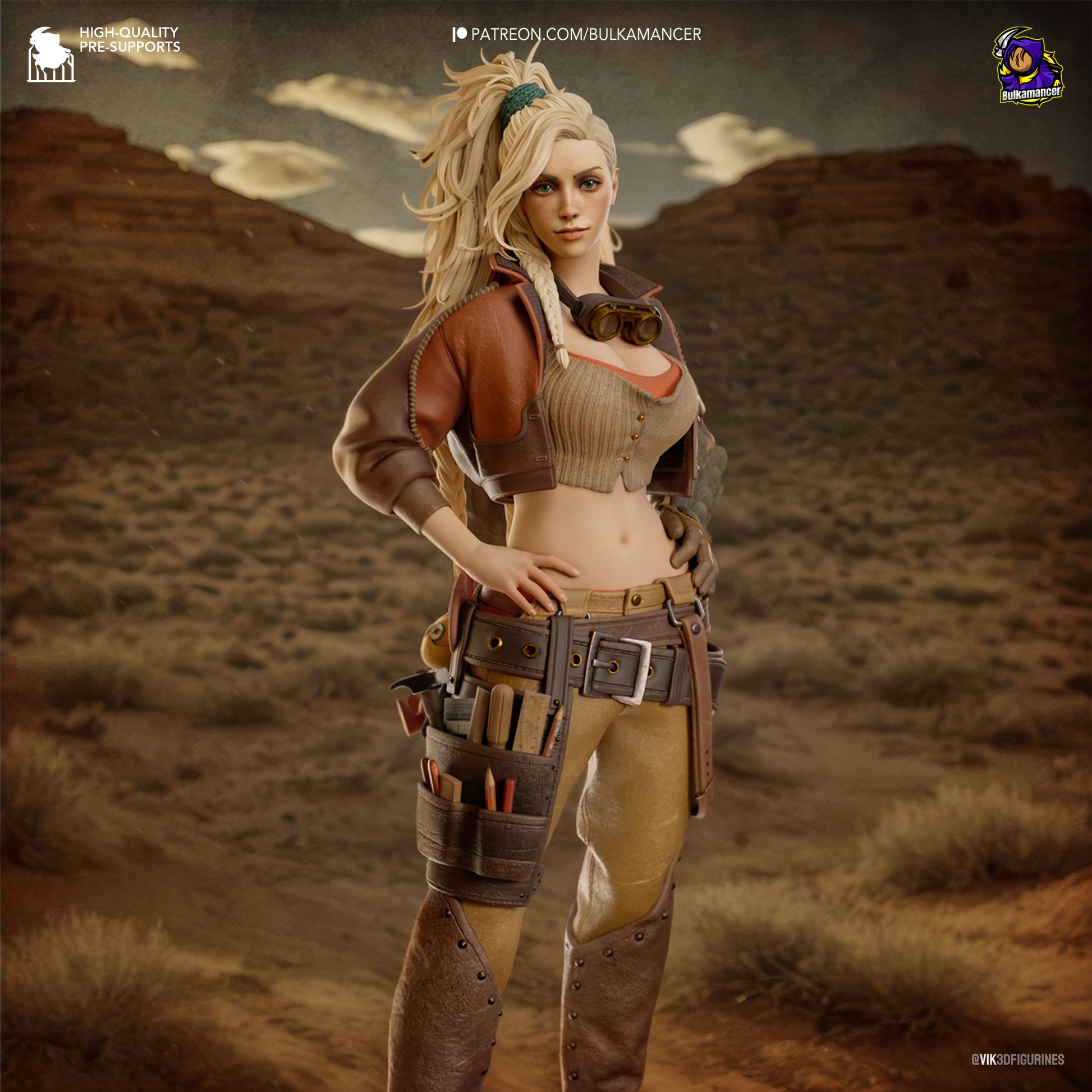 Gemma Garage Kit | Fanmade Model by Bulkamancer | 3D Printed - Sephiknot