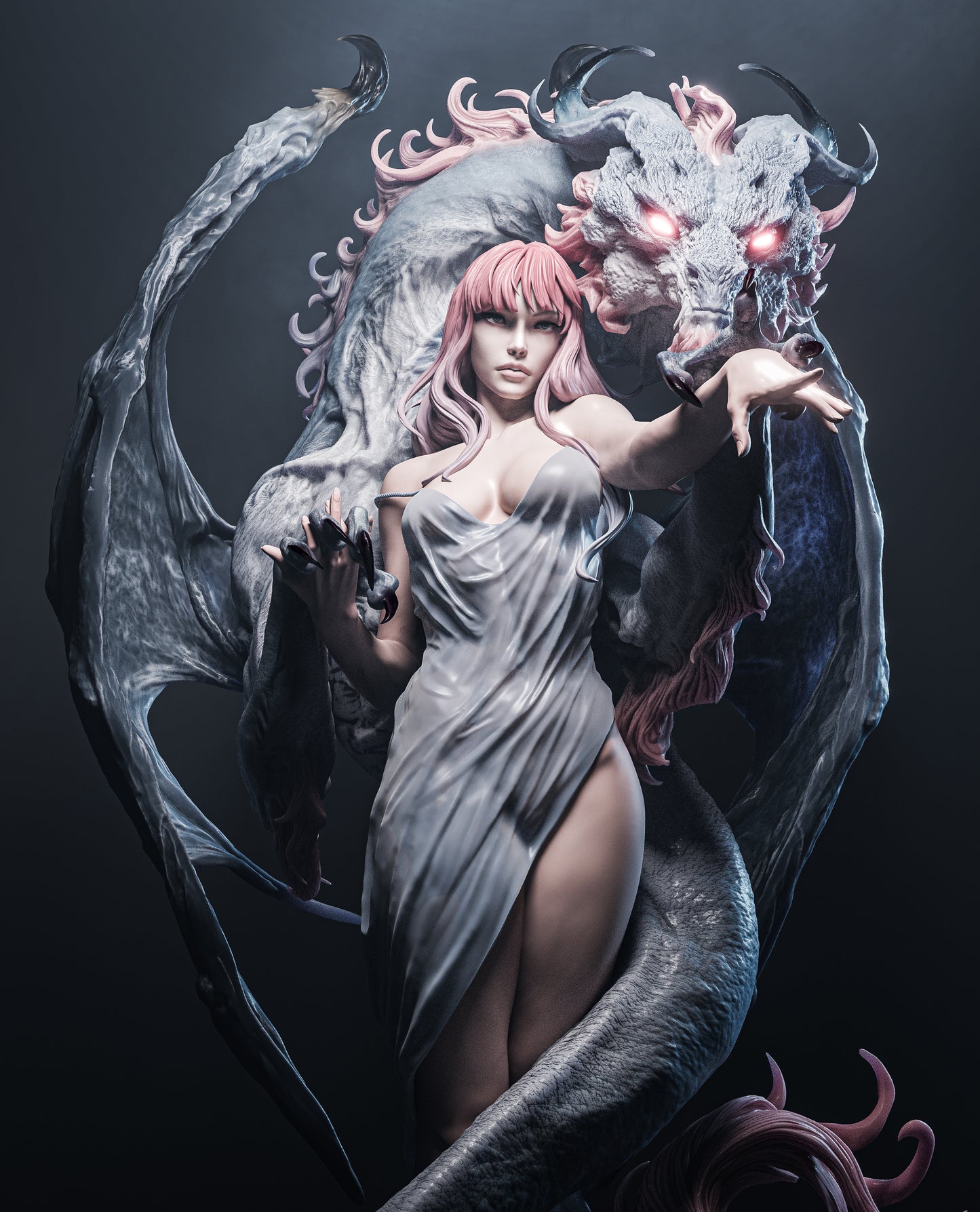 Dragon Girl Original Model by CA3D