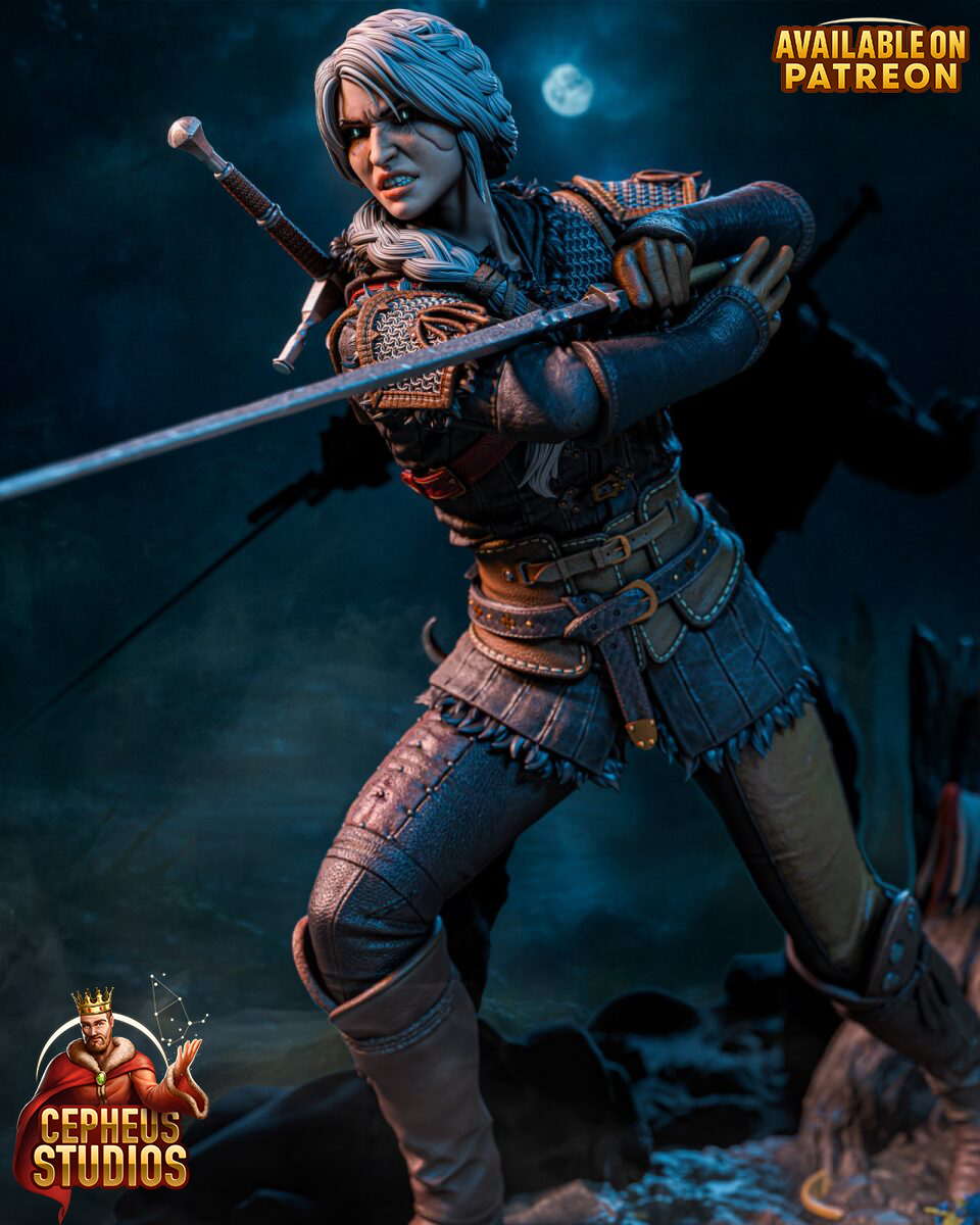 Ciri from Witcher 4 Fan-Made Model by Cepheus Studio - Sephiknot