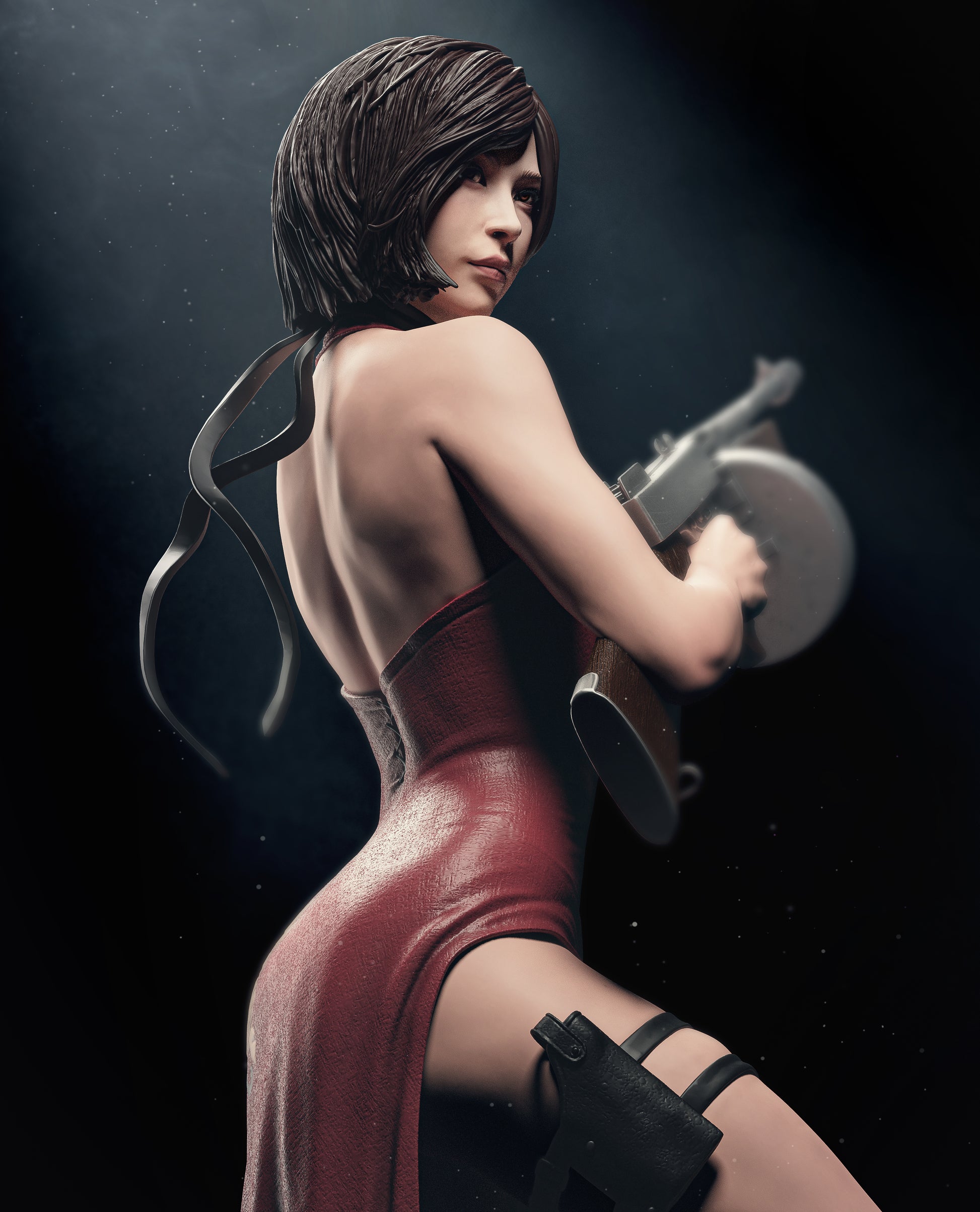 Ada Wong from Resident Evil Fan-Made Model by CA3D - Sephiknot