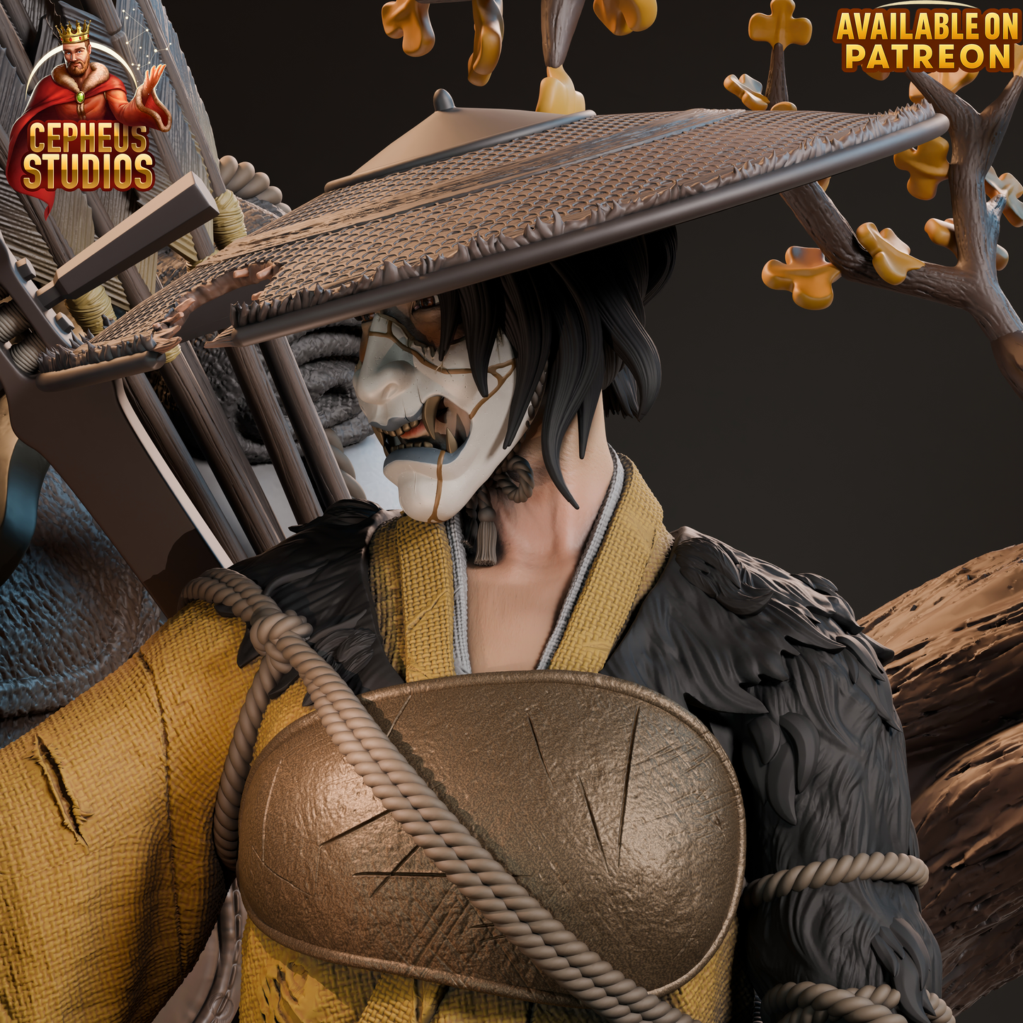 Atsu from Ghost of Yotei Fan-Made Model by Cepheus Studio