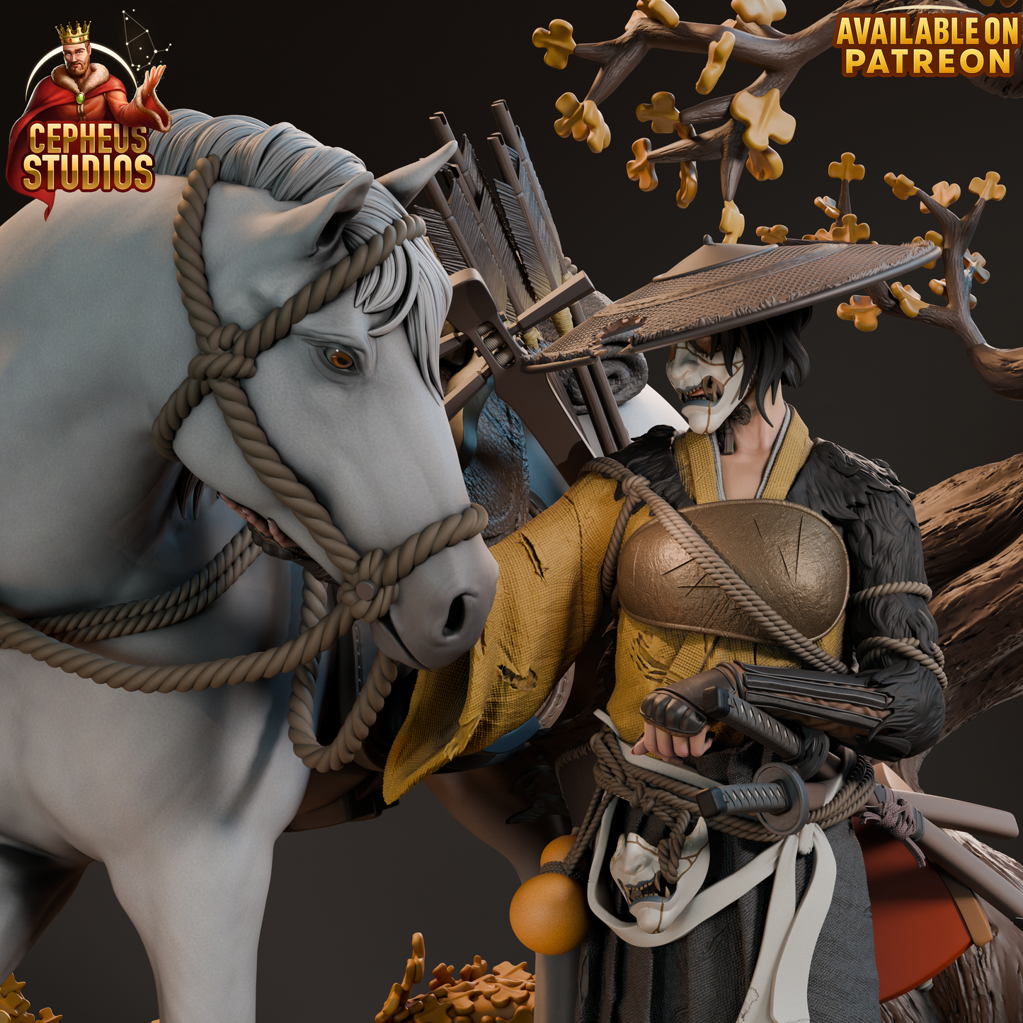 Atsu from Ghost of Yotei Fan-Made Model by Cepheus Studio