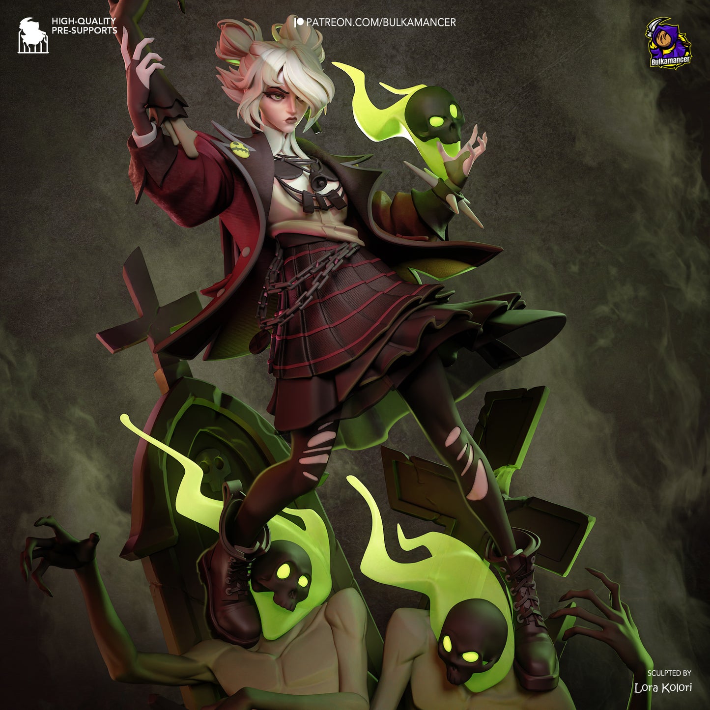 Graves from Deadlock by Bulkamancer | High Quality Resin Print | Painted Commissions available!