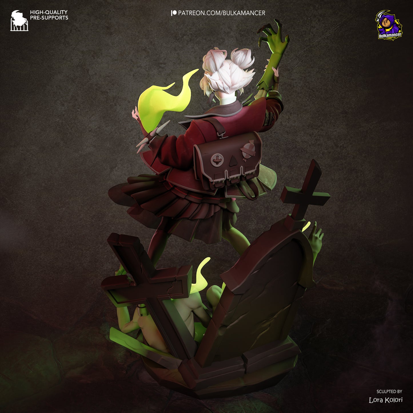 Graves from Deadlock by Bulkamancer | High Quality Resin Print | Painted Commissions available!