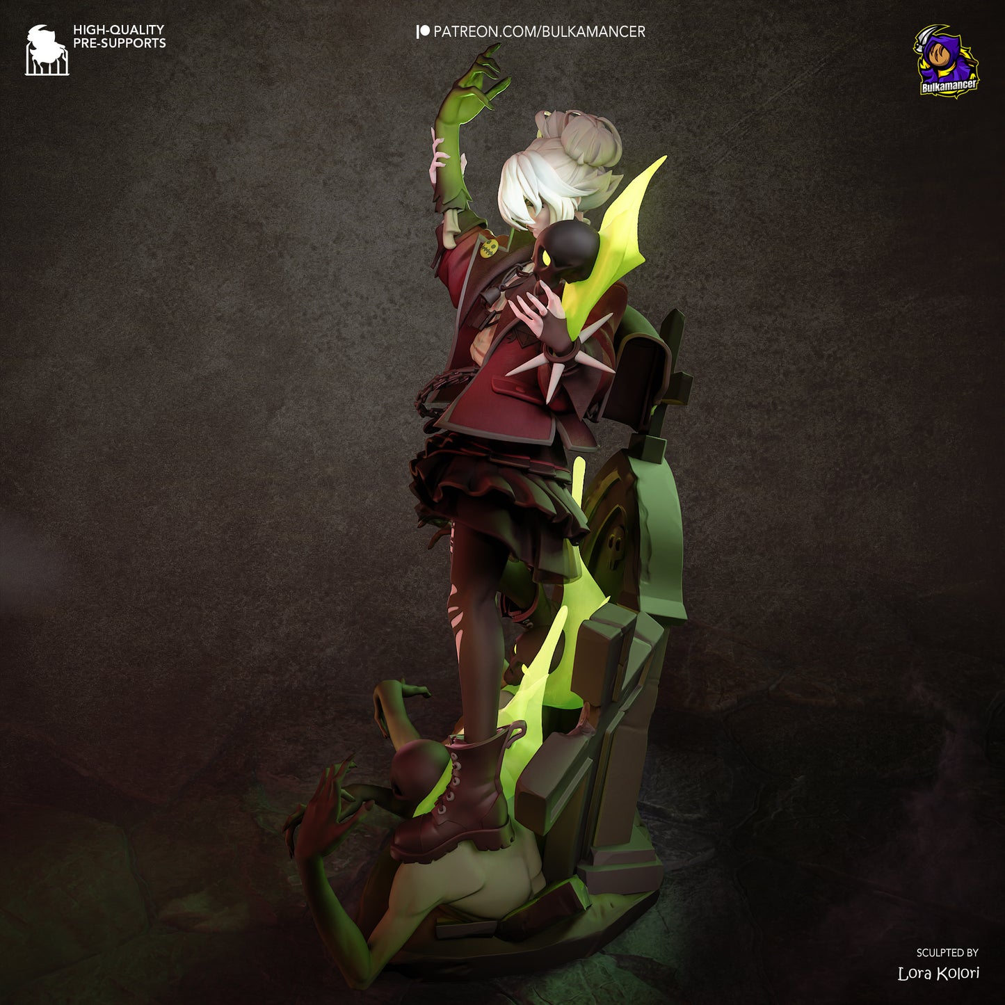 Graves from Deadlock by Bulkamancer | High Quality Resin Print | Painted Commissions available!