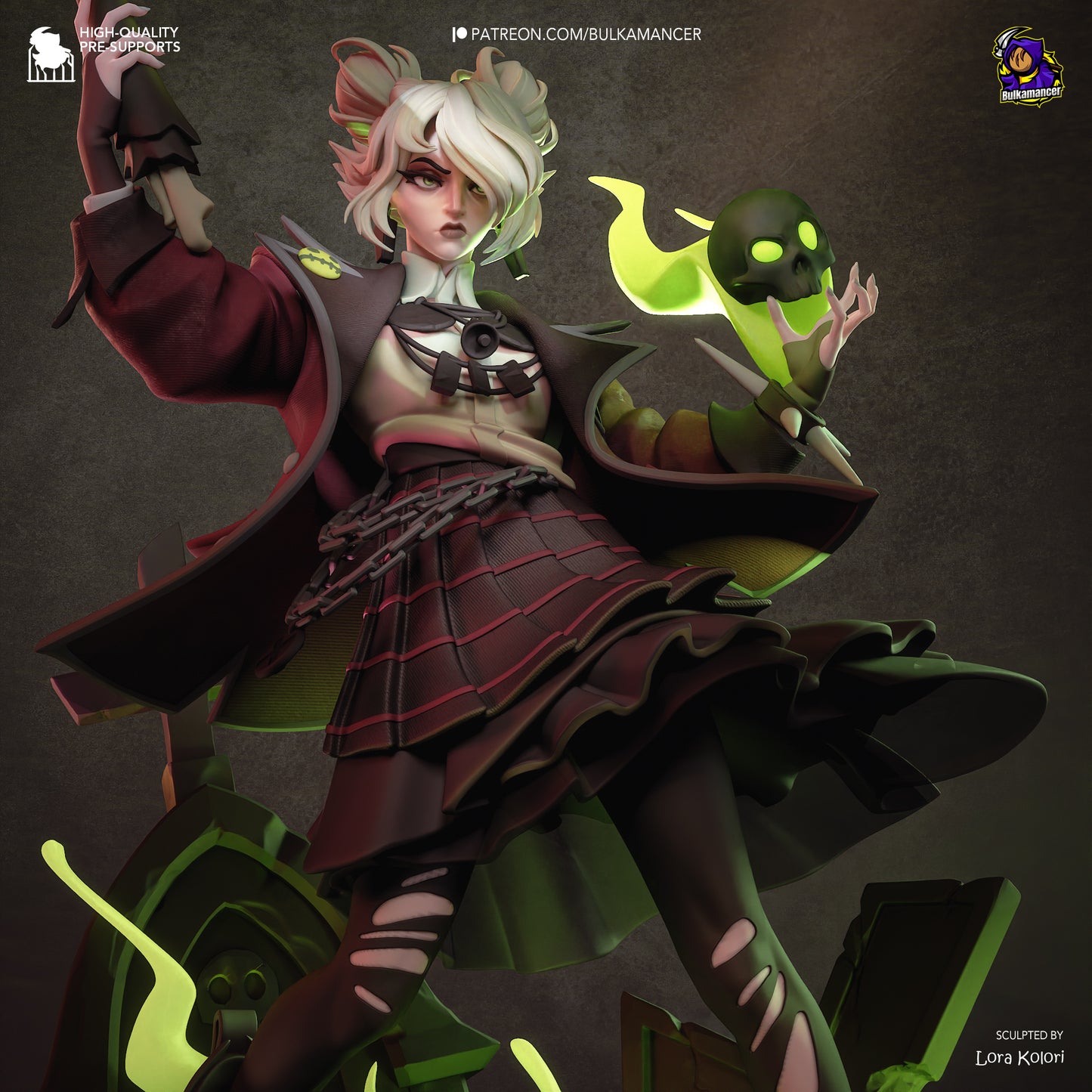 Graves from Deadlock by Bulkamancer | High Quality Resin Print | Painted Commissions available!