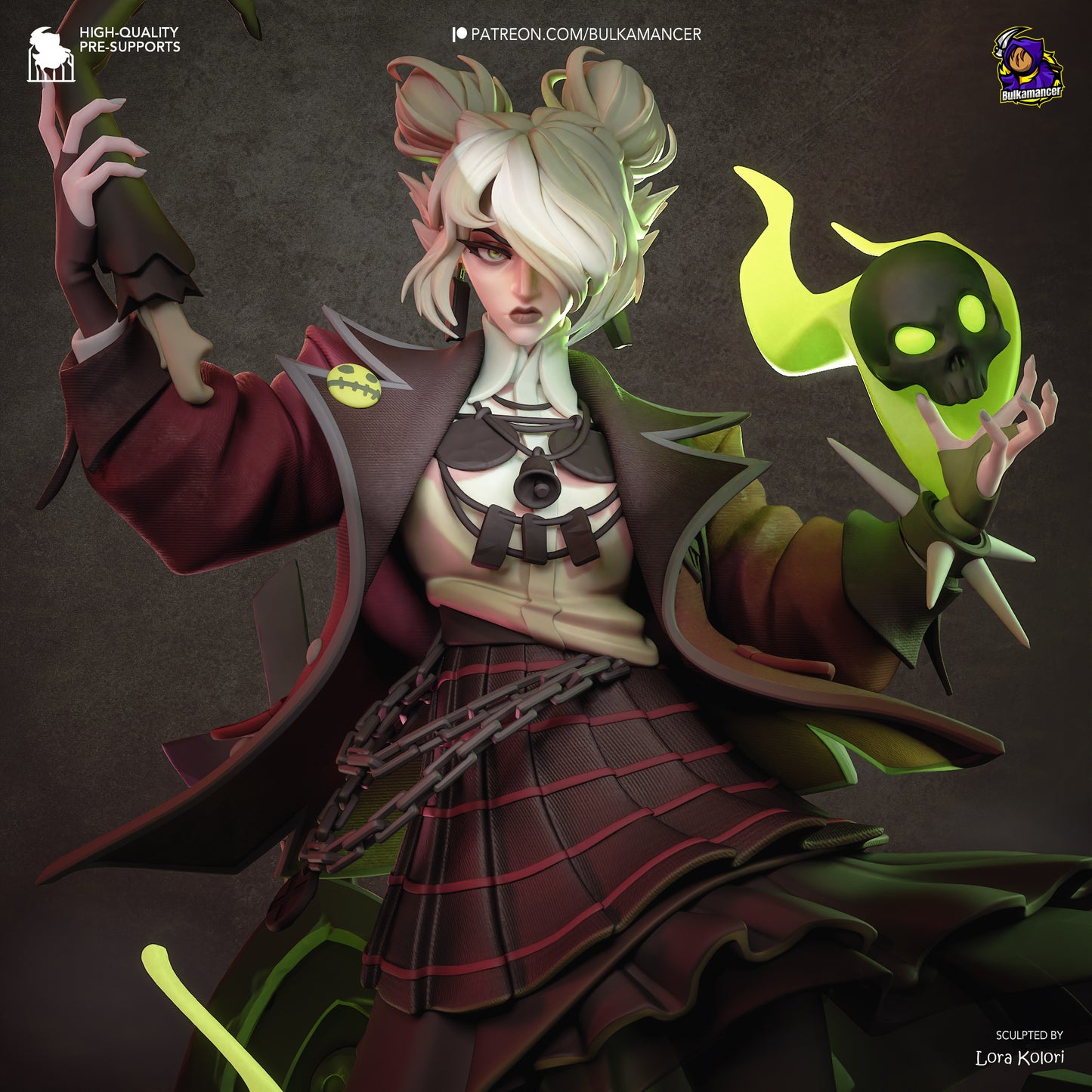 Graves from Deadlock by Bulkamancer | High Quality Resin Print | Painted Commissions available!