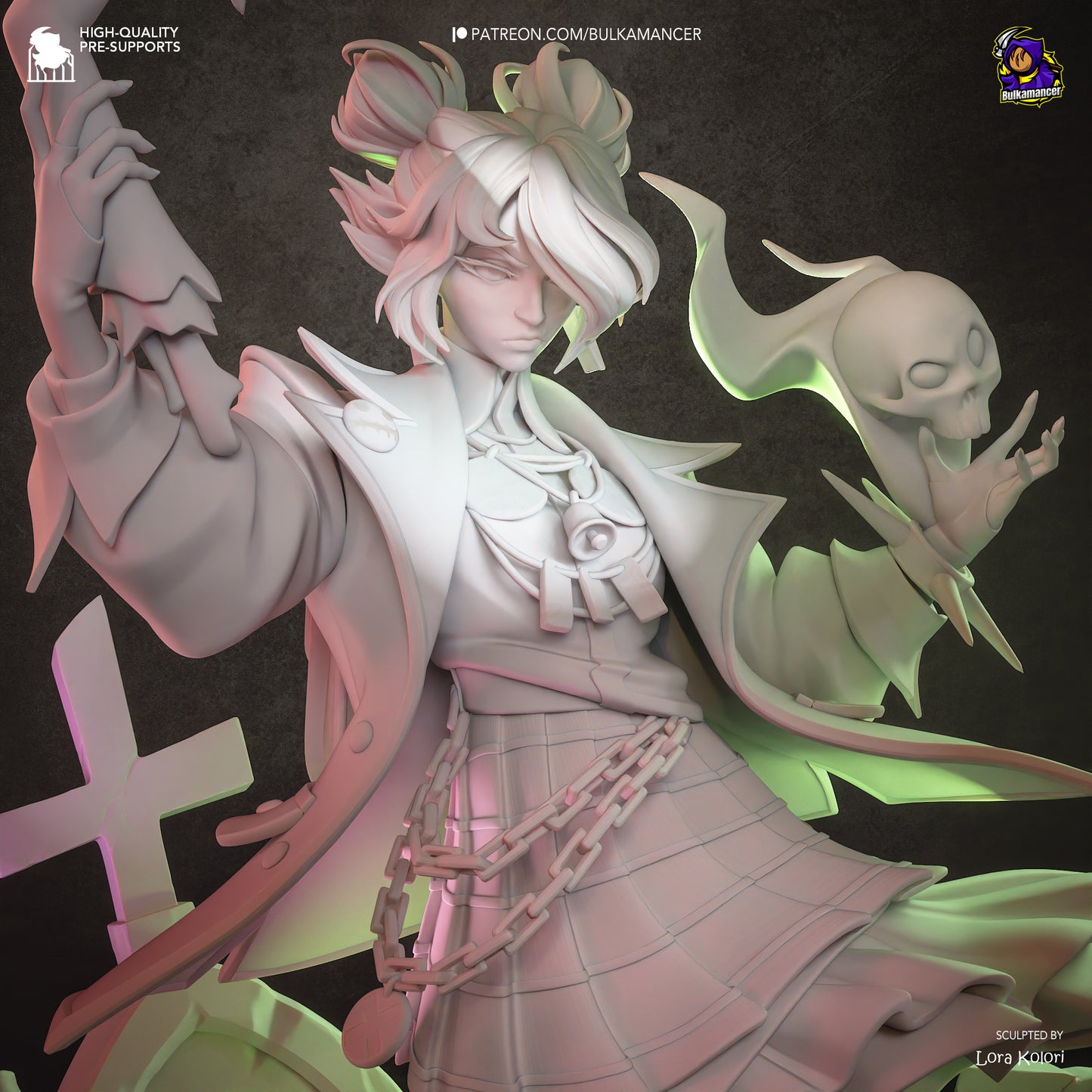 Graves from Deadlock by Bulkamancer | High Quality Resin Print | Painted Commissions available!