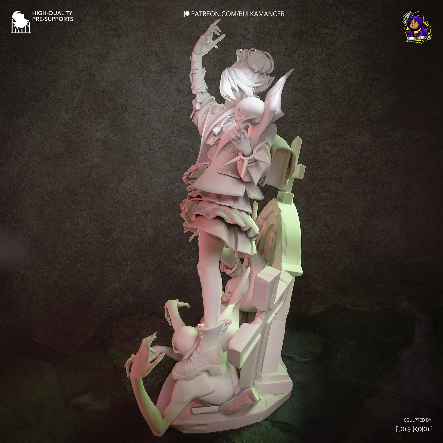 Graves from Deadlock by Bulkamancer | High Quality Resin Print | Painted Commissions available!