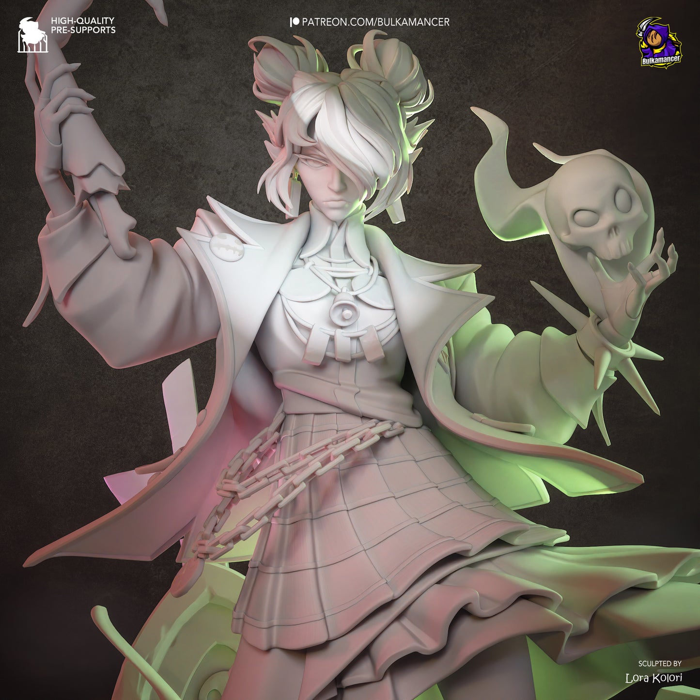 Graves from Deadlock by Bulkamancer | High Quality Resin Print | Painted Commissions available!