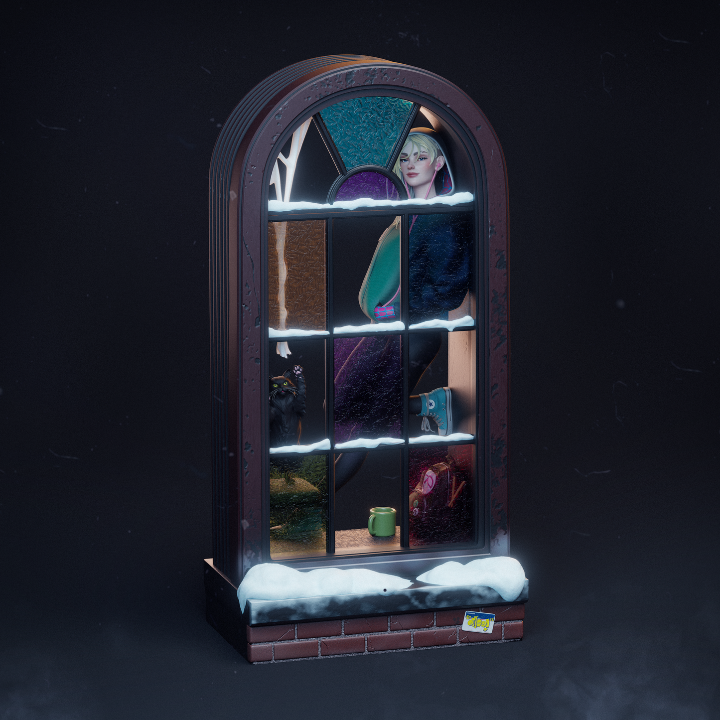 Spider Gwen from Marvel by CA3D | High Quality Resin Print | Painted Commissions available!