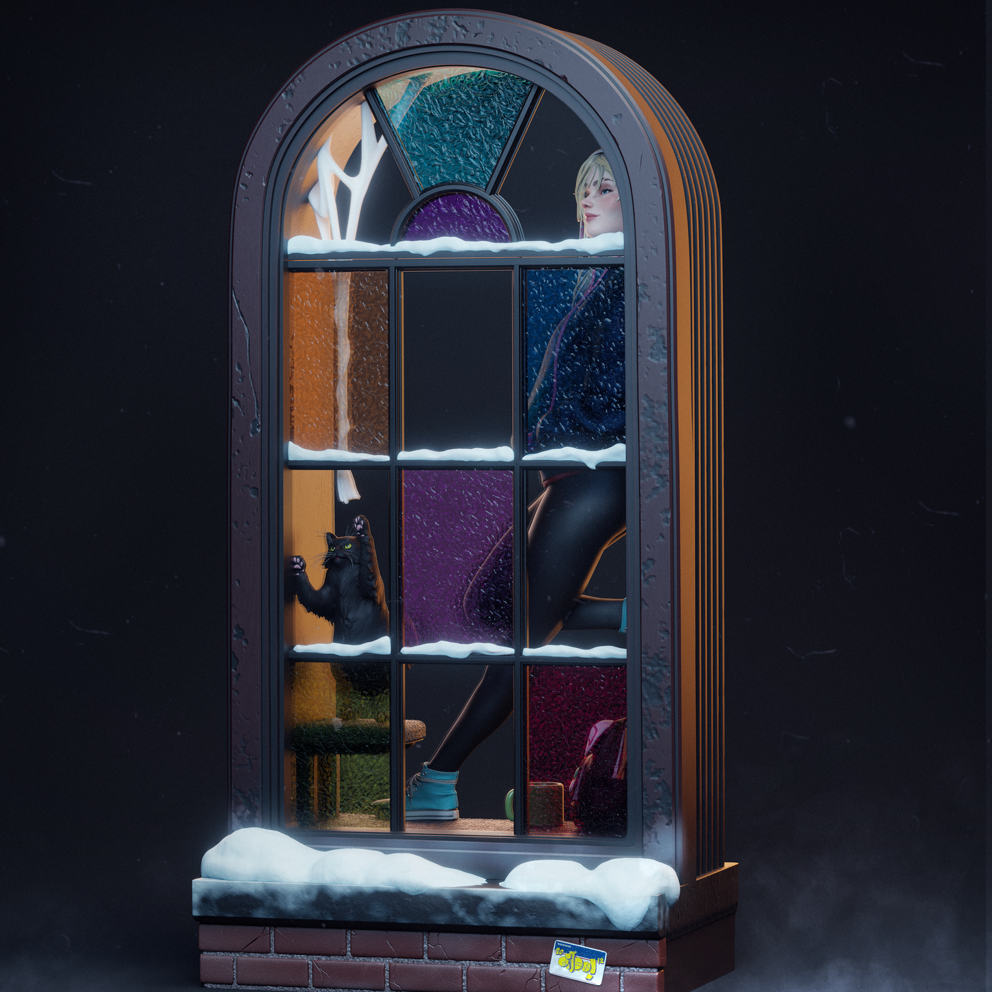 Spider Gwen from Marvel by CA3D | High Quality Resin Print | Painted Commissions available!