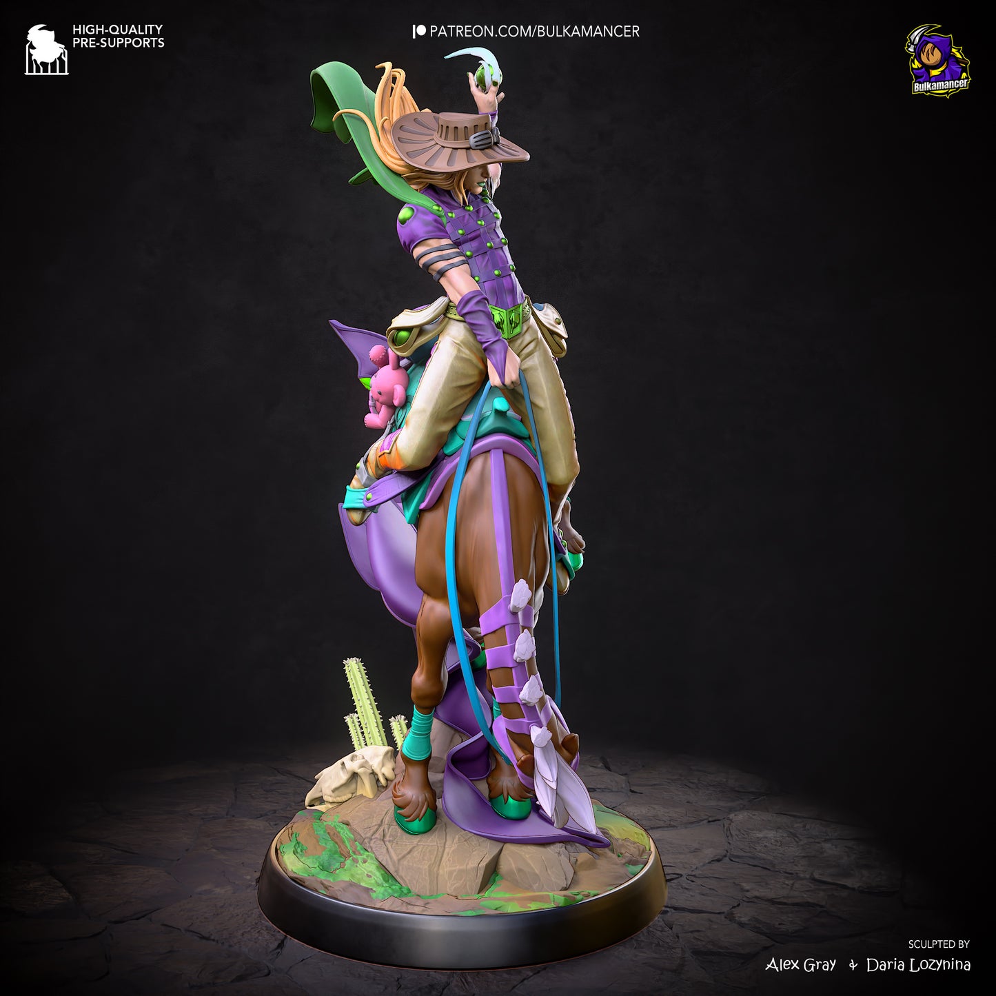 Gyro from JoJo's Bizarre Adventure by Bulkamancer | High Quality Resin Print | Painted Commissions available! - Sephiknot