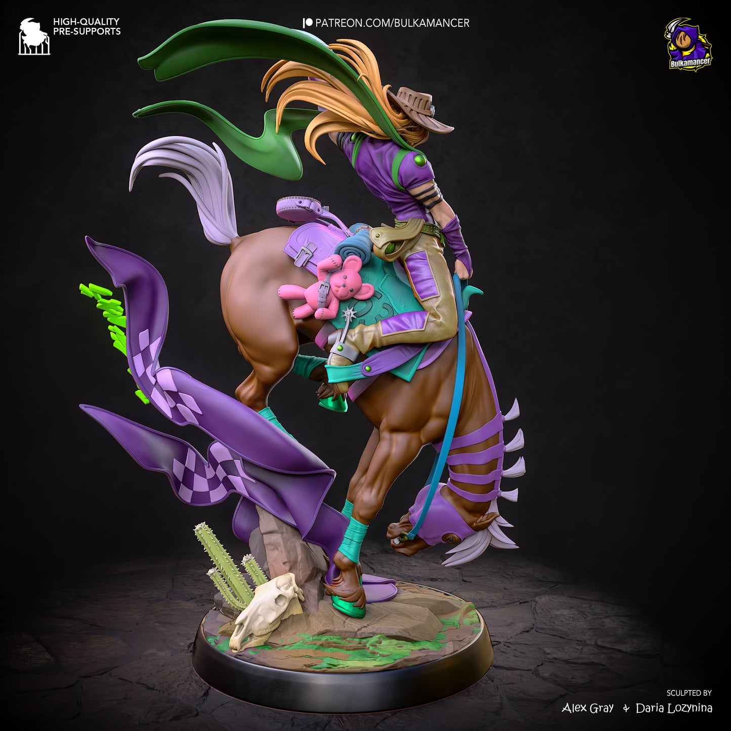 Gyro from JoJo's Bizarre Adventure by Bulkamancer | High Quality Resin Print | Painted Commissions available! - Sephiknot