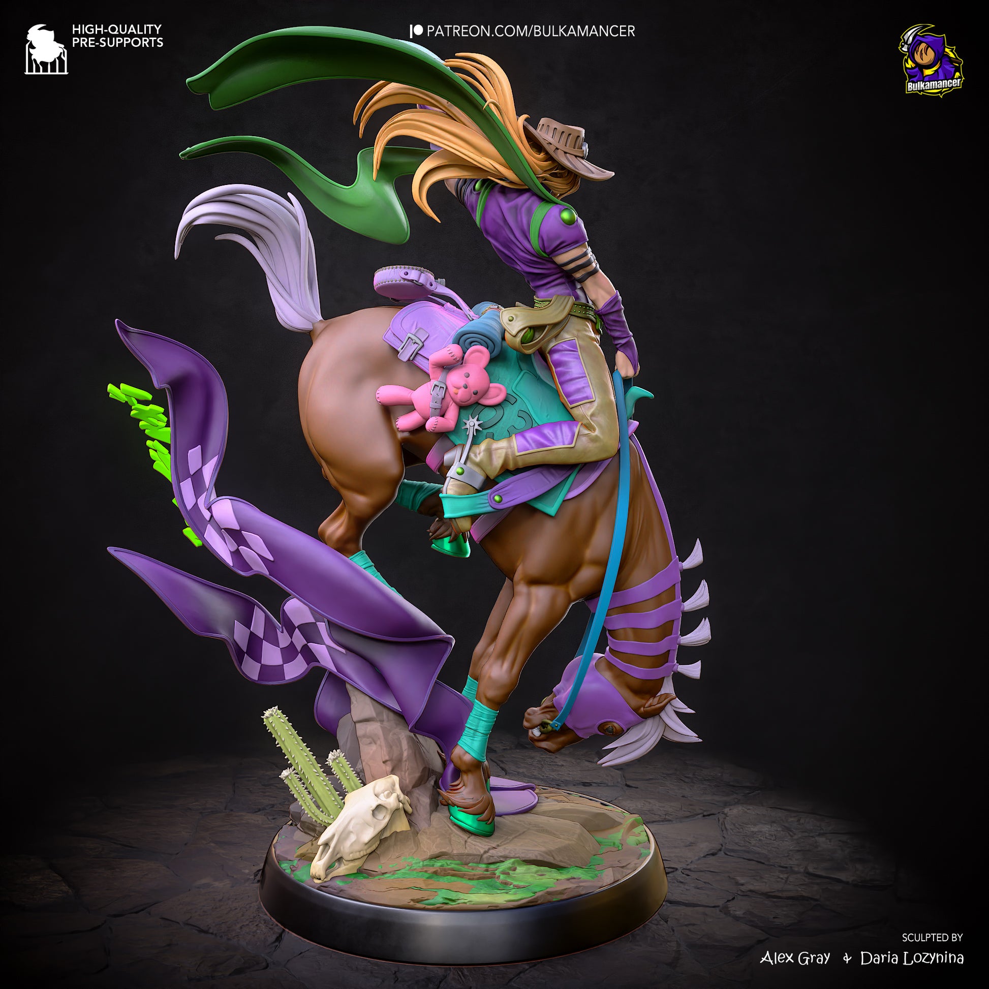 Gyro from JoJo's Bizarre Adventure by Bulkamancer | High Quality Resin Print | Painted Commissions available! - Sephiknot