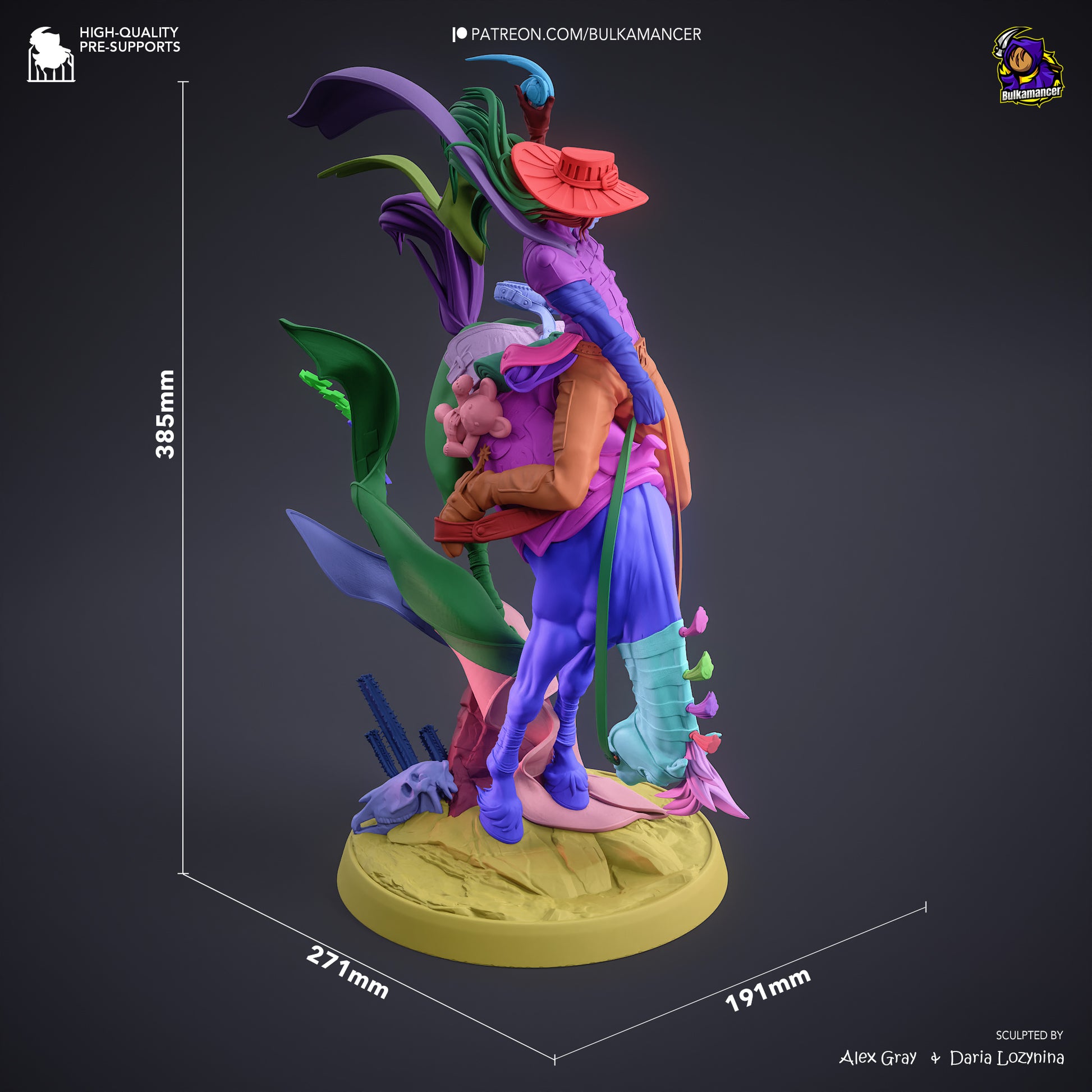 Gyro from JoJo's Bizarre Adventure by Bulkamancer | High Quality Resin Print | Painted Commissions available! - Sephiknot