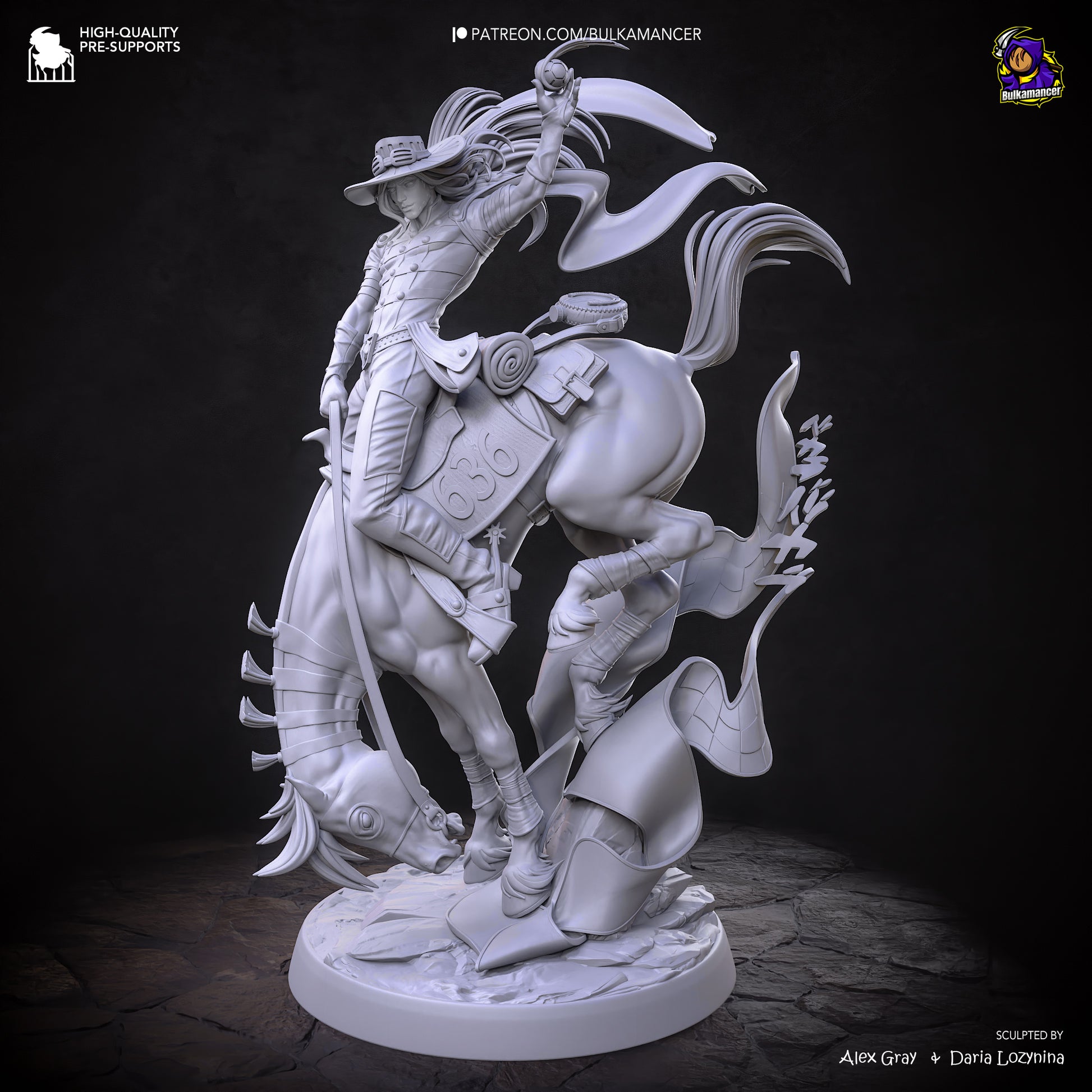 Gyro from JoJo's Bizarre Adventure by Bulkamancer | High Quality Resin Print | Painted Commissions available! - Sephiknot