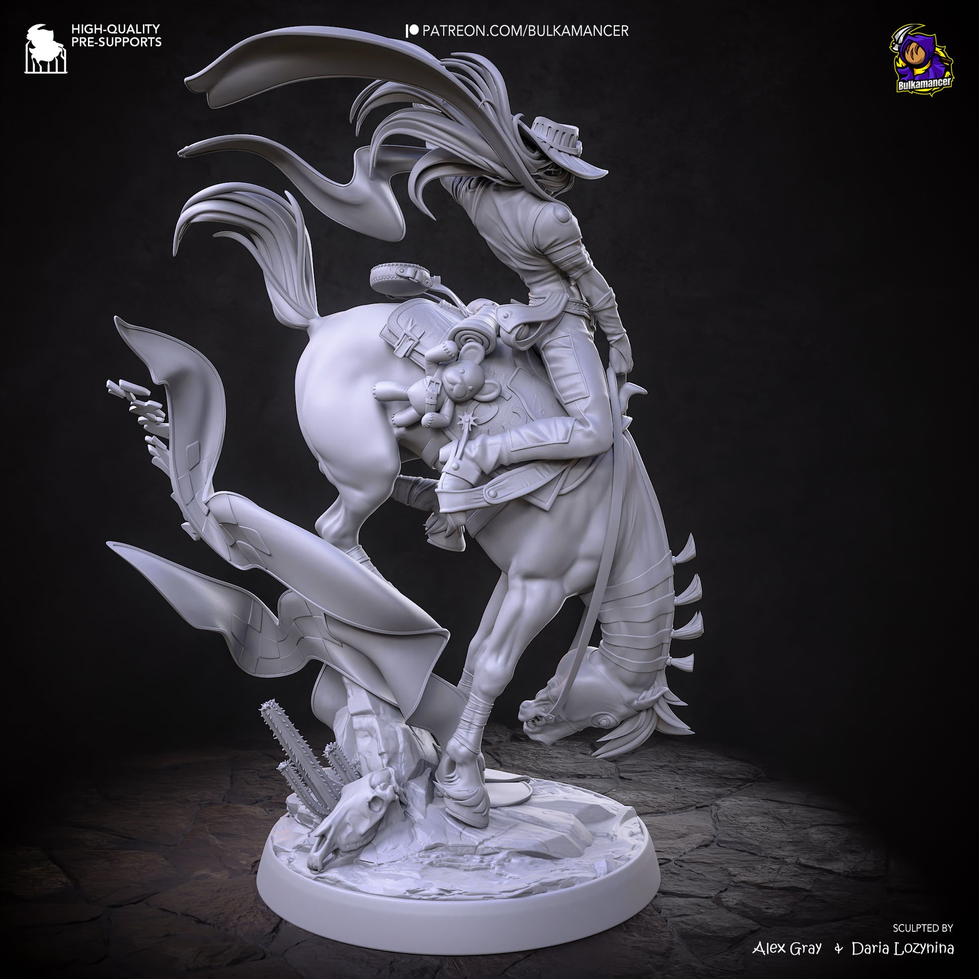 Gyro from JoJo's Bizarre Adventure by Bulkamancer | High Quality Resin Print | Painted Commissions available! - Sephiknot