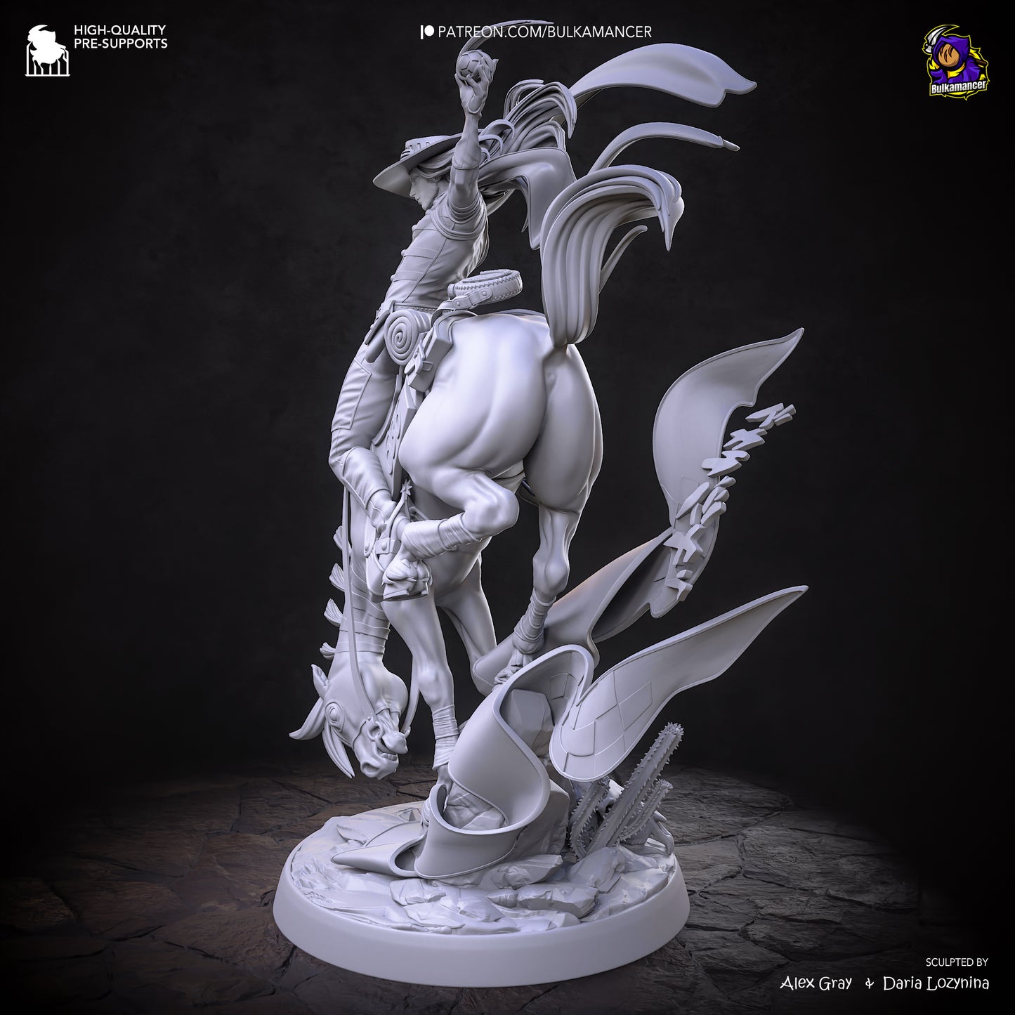 Gyro from JoJo's Bizarre Adventure by Bulkamancer | High Quality Resin Print | Painted Commissions available! - Sephiknot