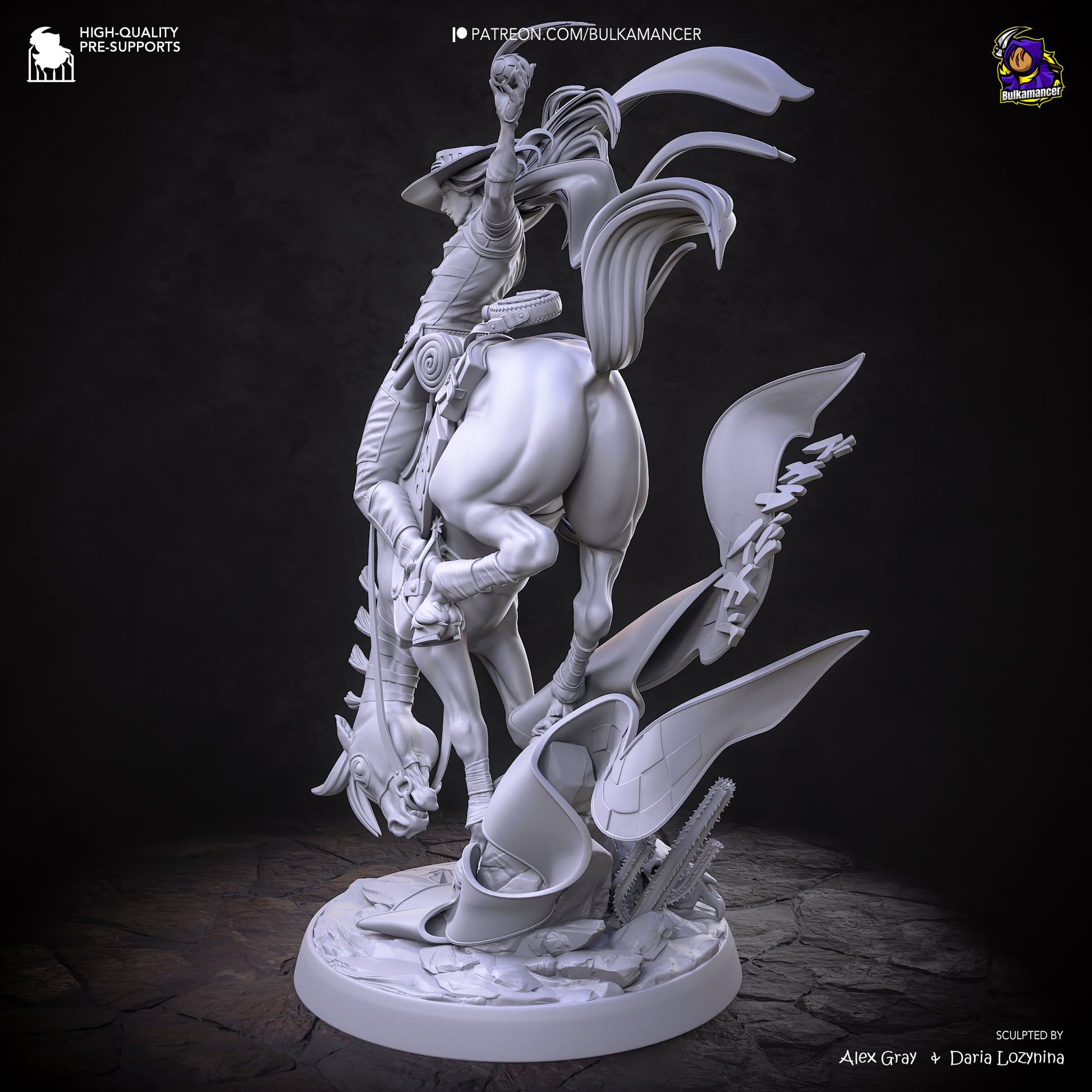 Gyro from JoJo's Bizarre Adventure by Bulkamancer | High Quality Resin Print | Painted Commissions available! - Sephiknot