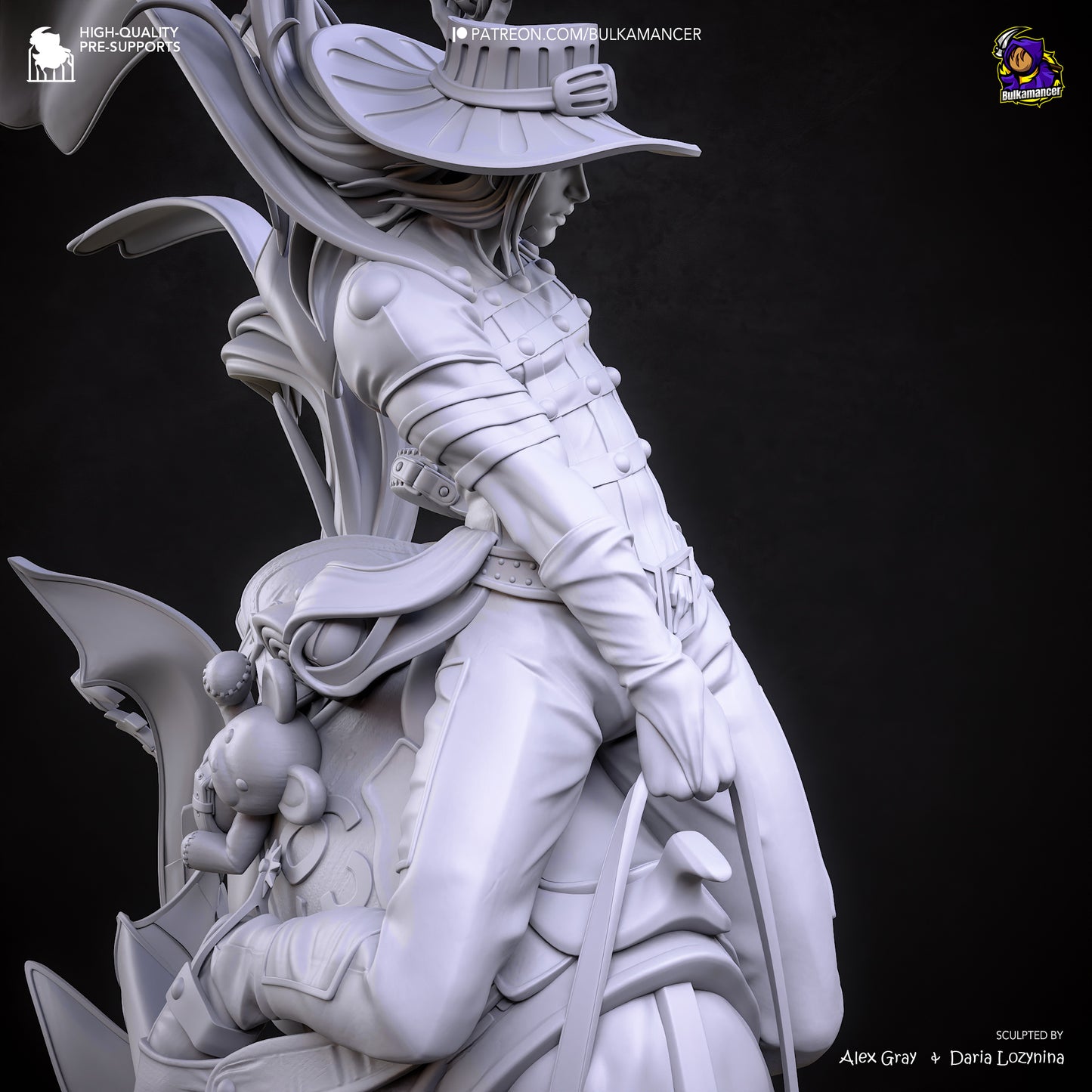 Gyro from JoJo's Bizarre Adventure by Bulkamancer | High Quality Resin Print | Painted Commissions available! - Sephiknot
