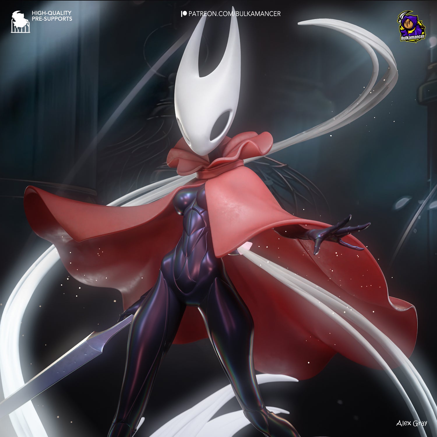 Hornet from Silksong Fan-Made Model by Bulkamancer - Sephiknot
