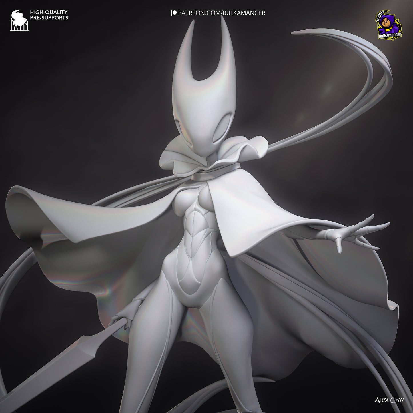 Hornet from Silksong Fan-Made Model by Bulkamancer