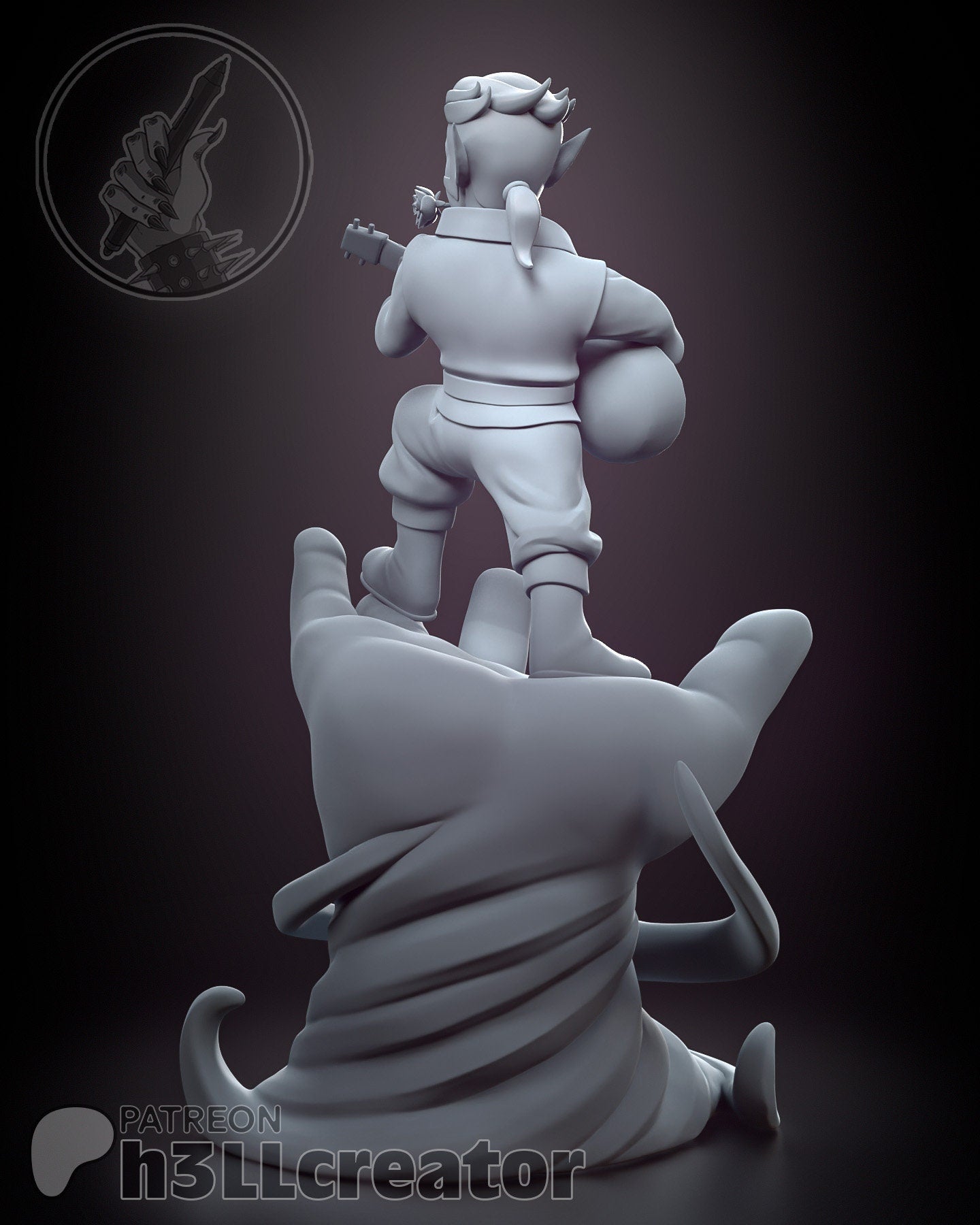 Bard Garage Kit | Fanmade Model | Does what a bard does | 3D Printed