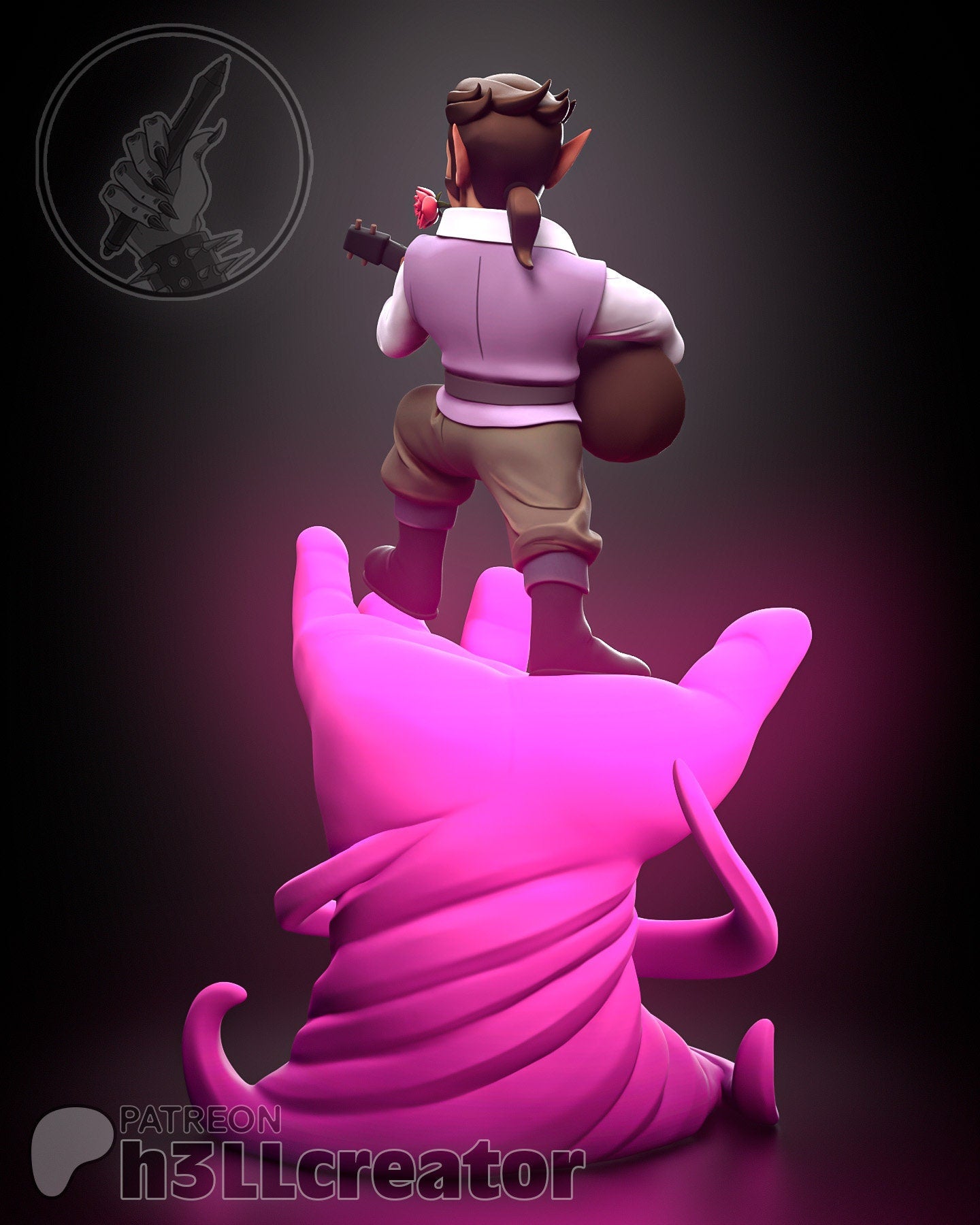 Bard Garage Kit | Fanmade Model | Does what a bard does | 3D Printed