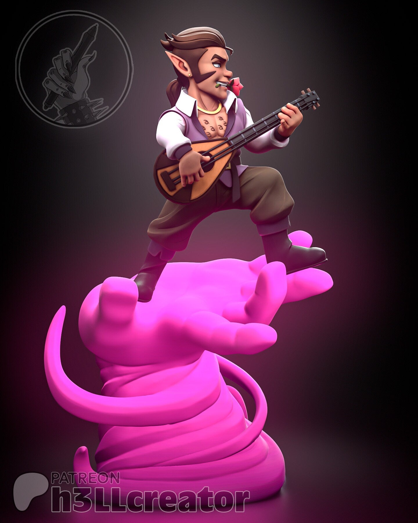 Bard Garage Kit | Fanmade Model | Does what a bard does | 3D Printed