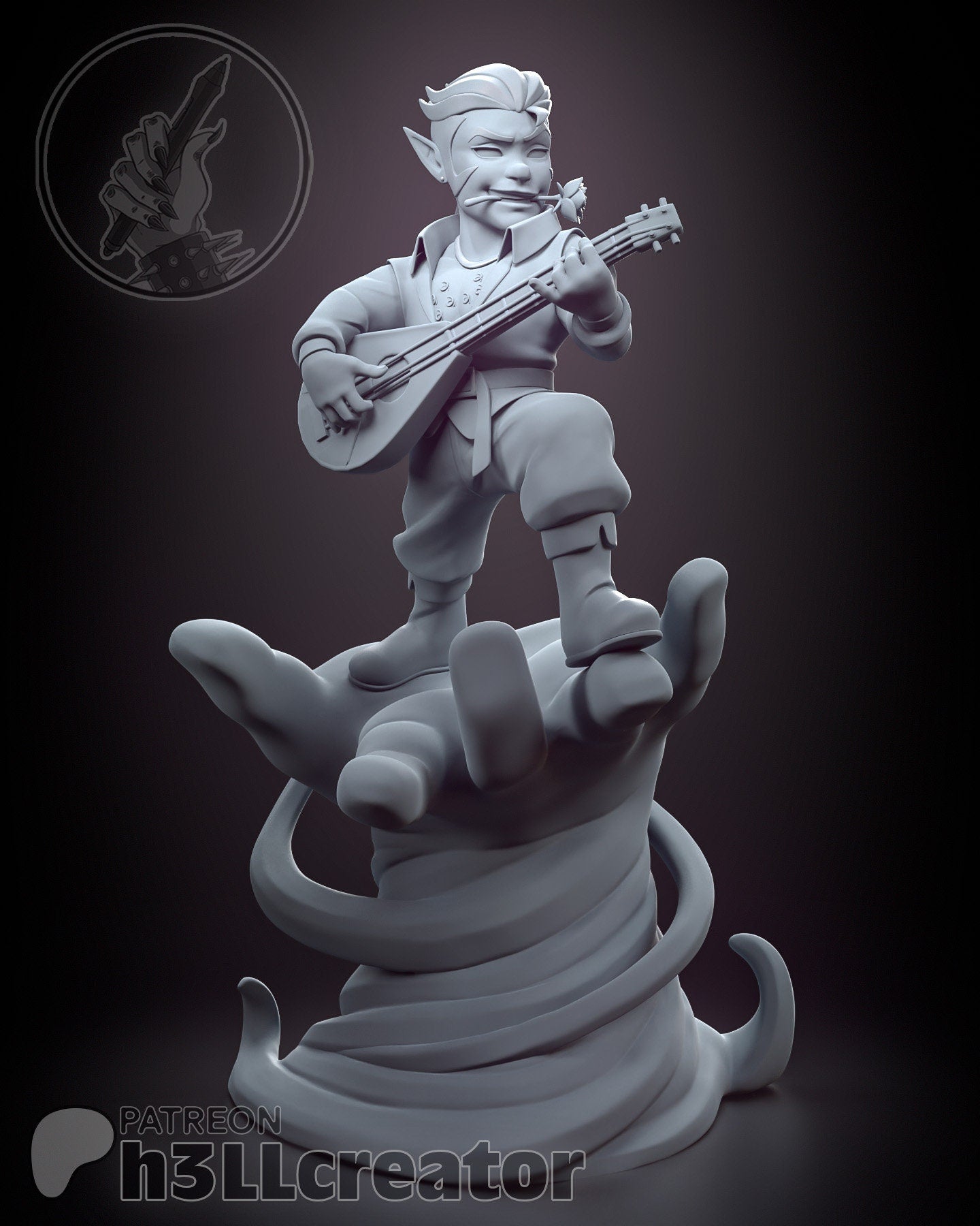 Bard Garage Kit | Fanmade Model | Does what a bard does | 3D Printed